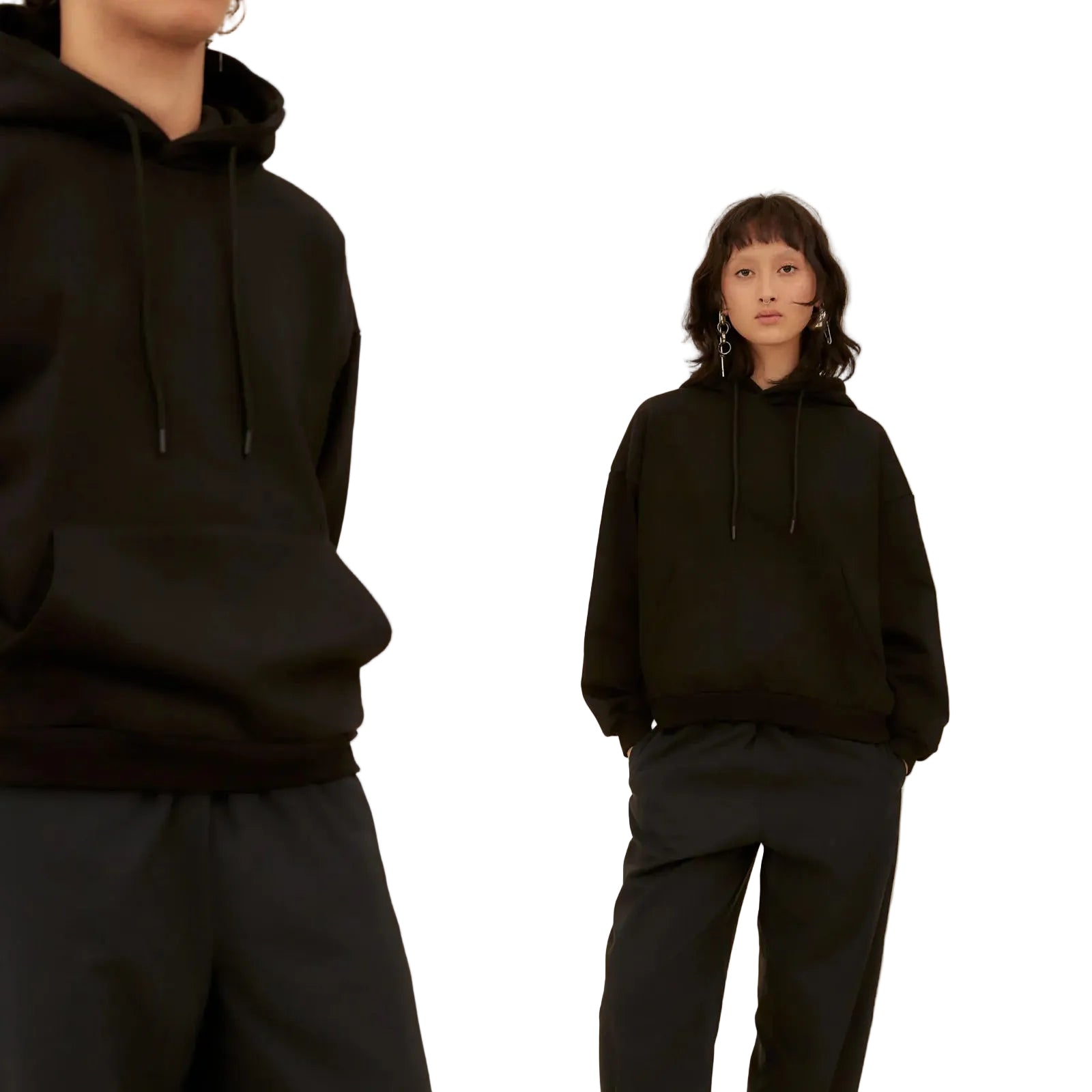 EDO Organic Hoodie black