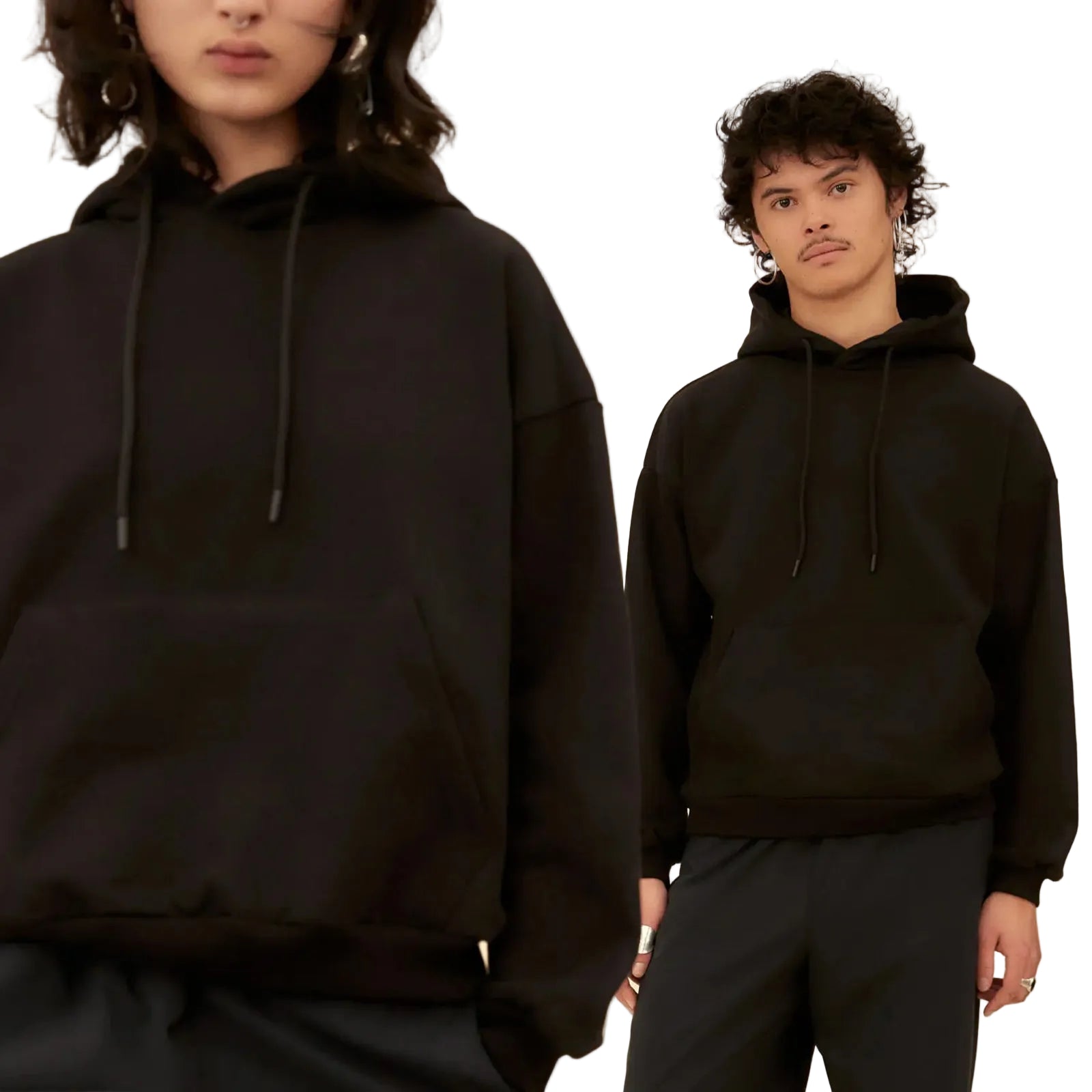 EDO Organic Hoodie black