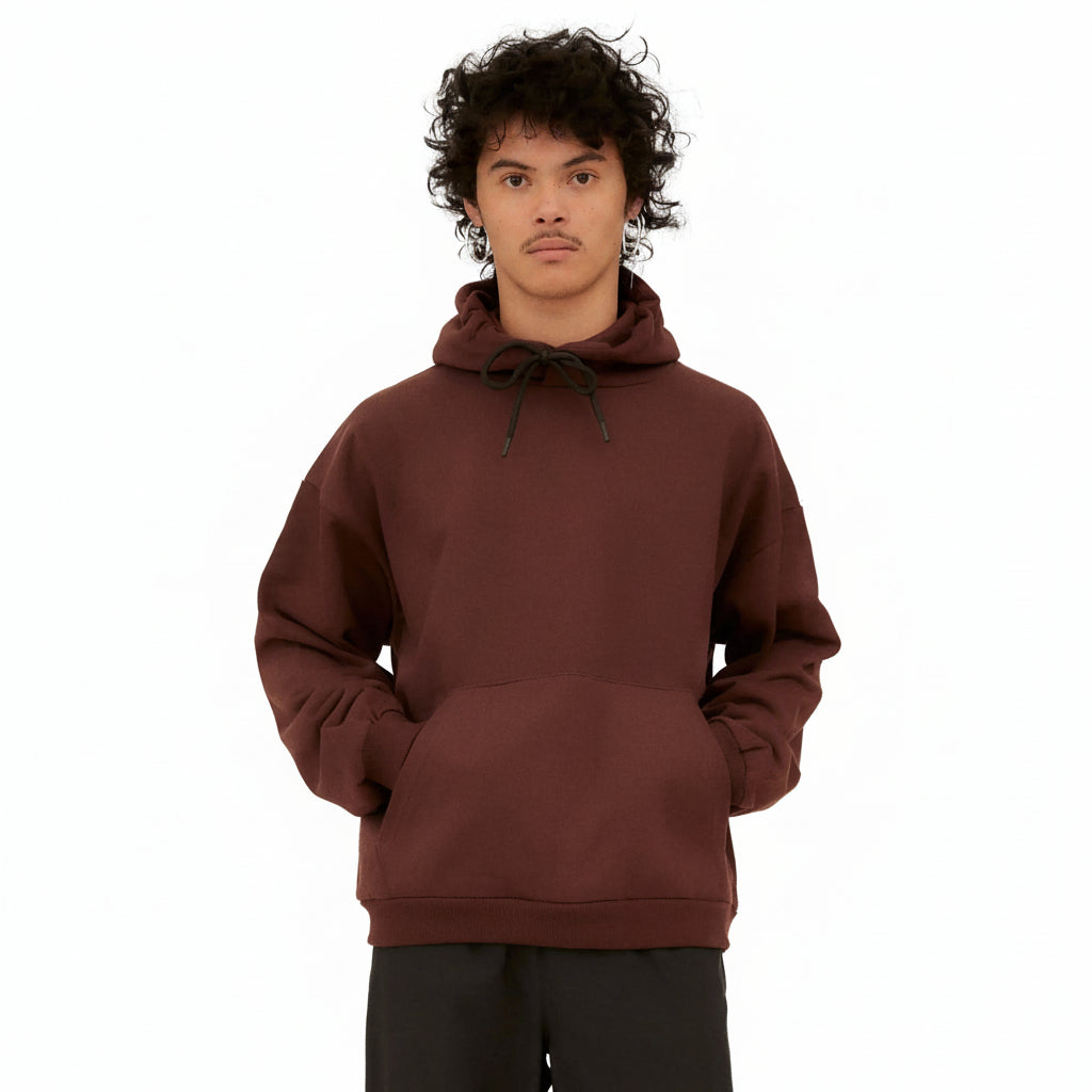 EDO Organic Hoodie plum wood