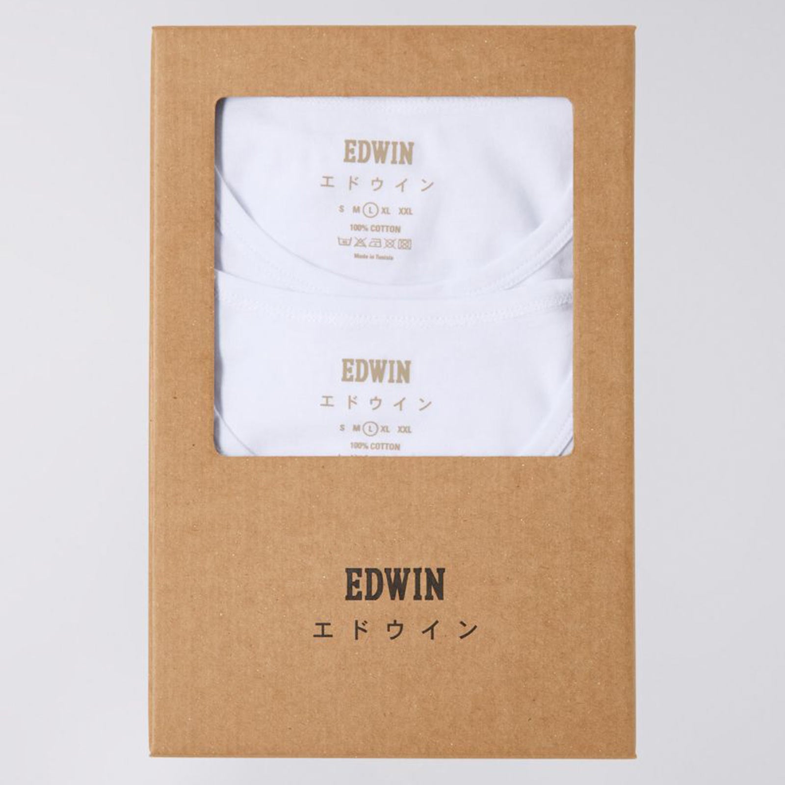 Double Pack SS Tee white