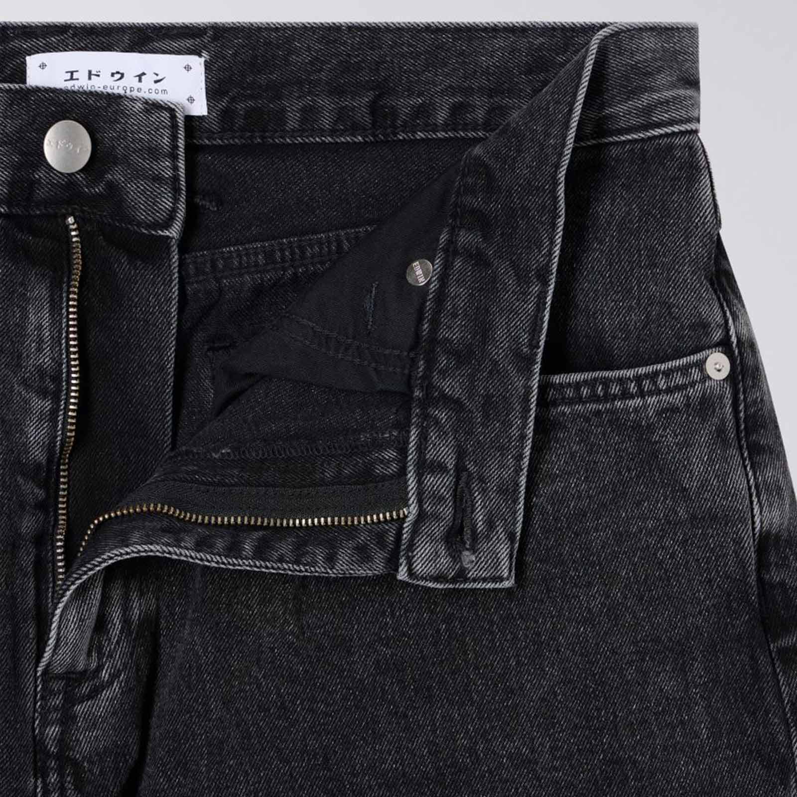 Matrix Pant Pembroke Black Denim matt wash Edwin Jeans