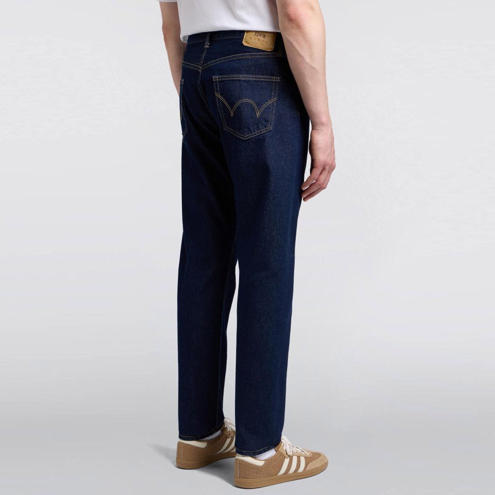 Reg Tapered Kaihara Openend Denim 12 oz blue rinsed