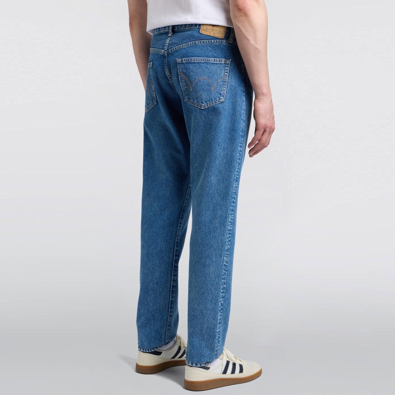 Reg Tapered Kaihara Openend Denim blue mid light used Edwin Jeans