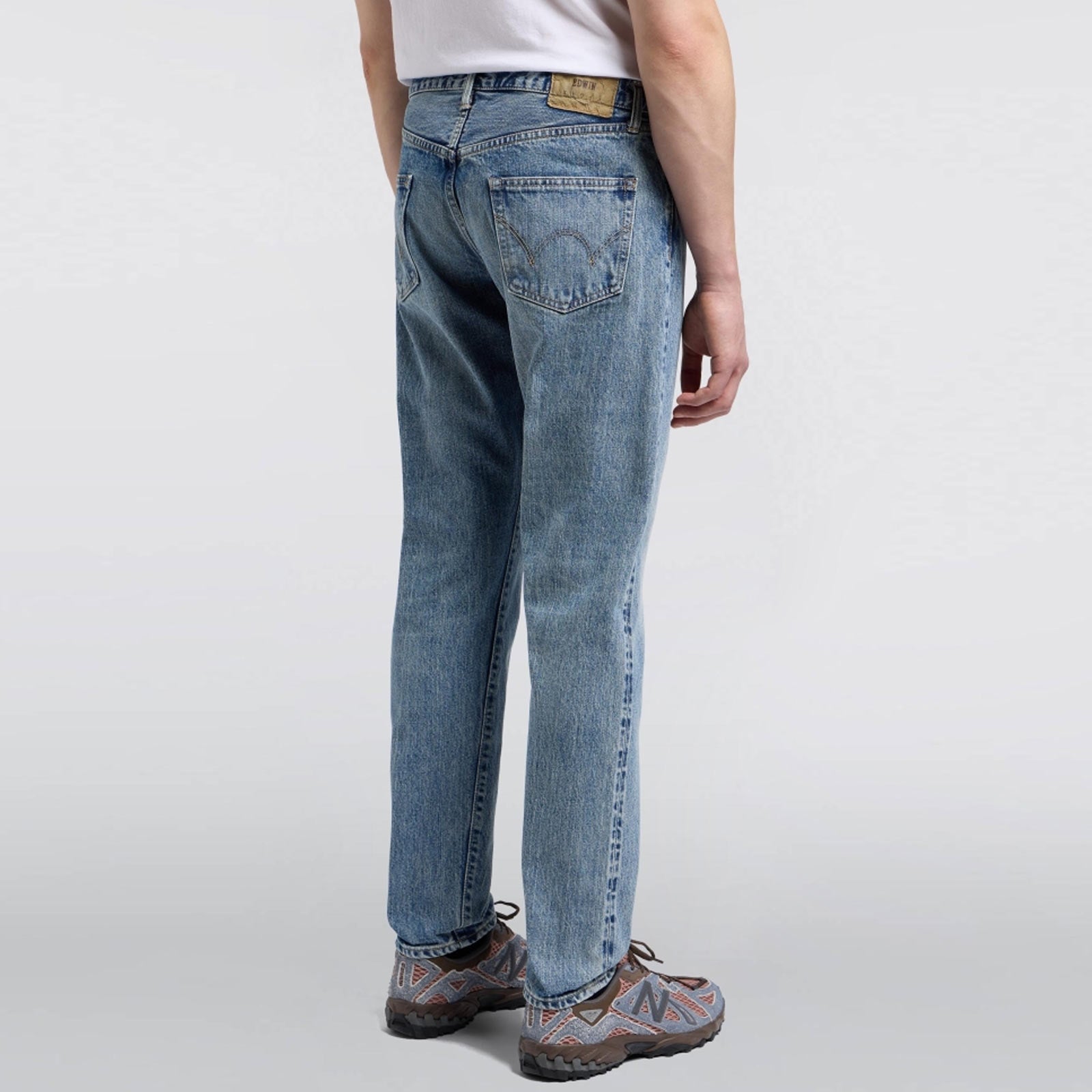 Reg Tapered Kurabo Recycle Red Selvage Denim blue light used