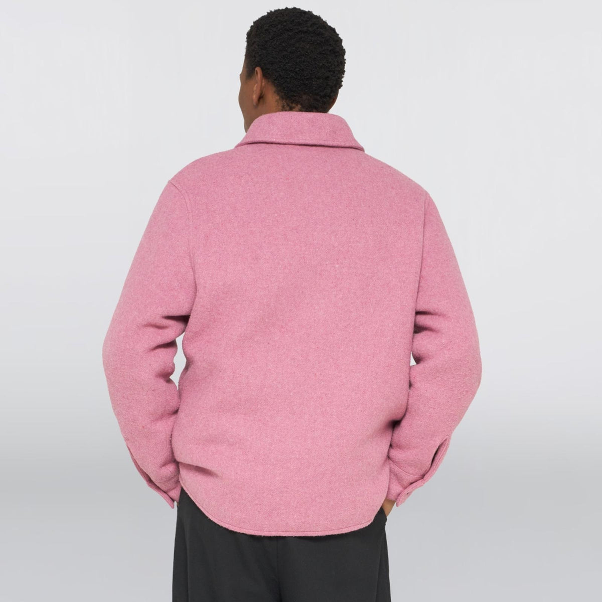 Trent Padded Overshirt LS grape nectar