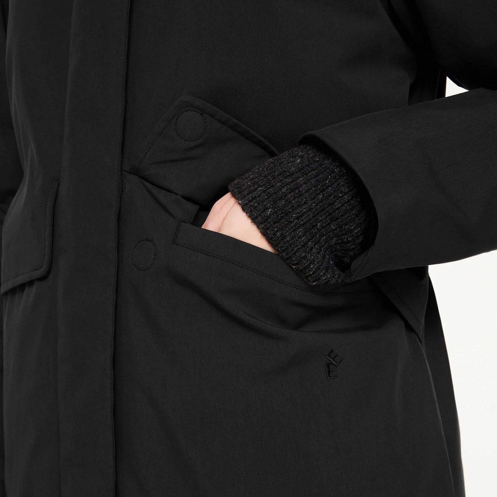 Avelyne Winter Parka black Elvine