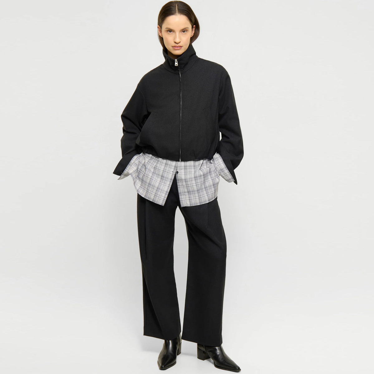 Enya TactileWeave black melange