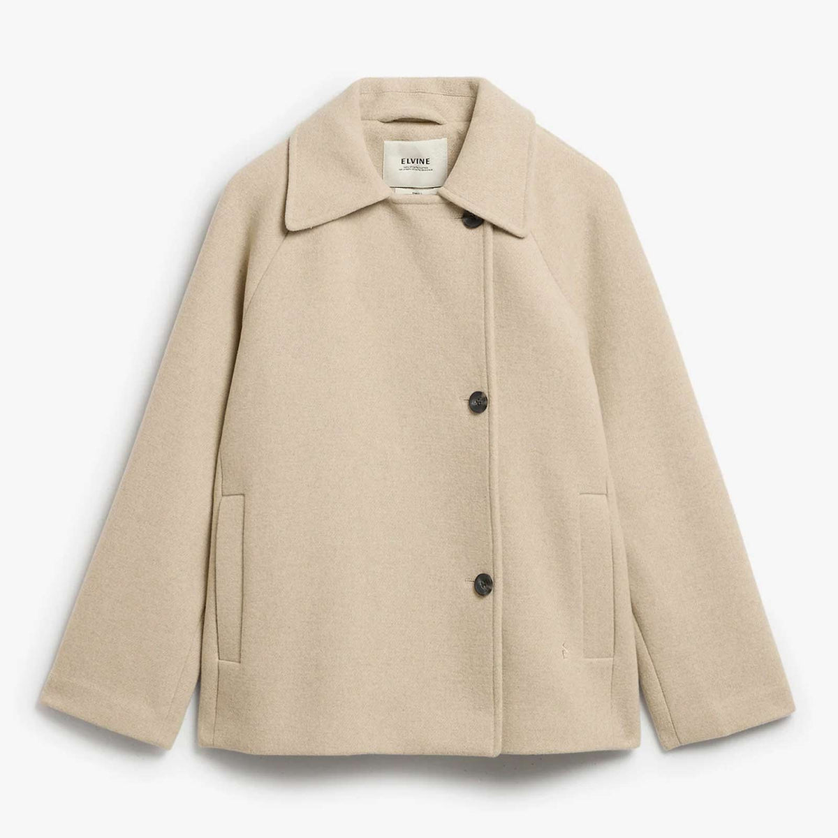 Erijana Wool Coat oat melange
