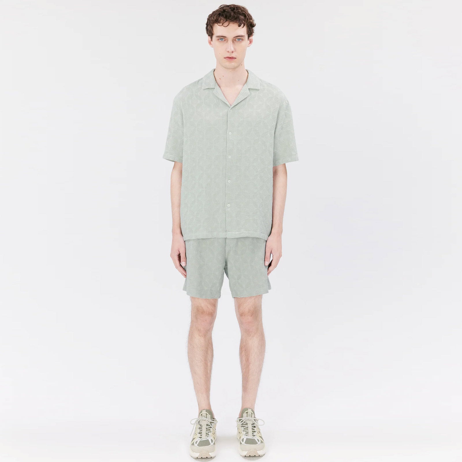 Favian S/S Shirt sea foam