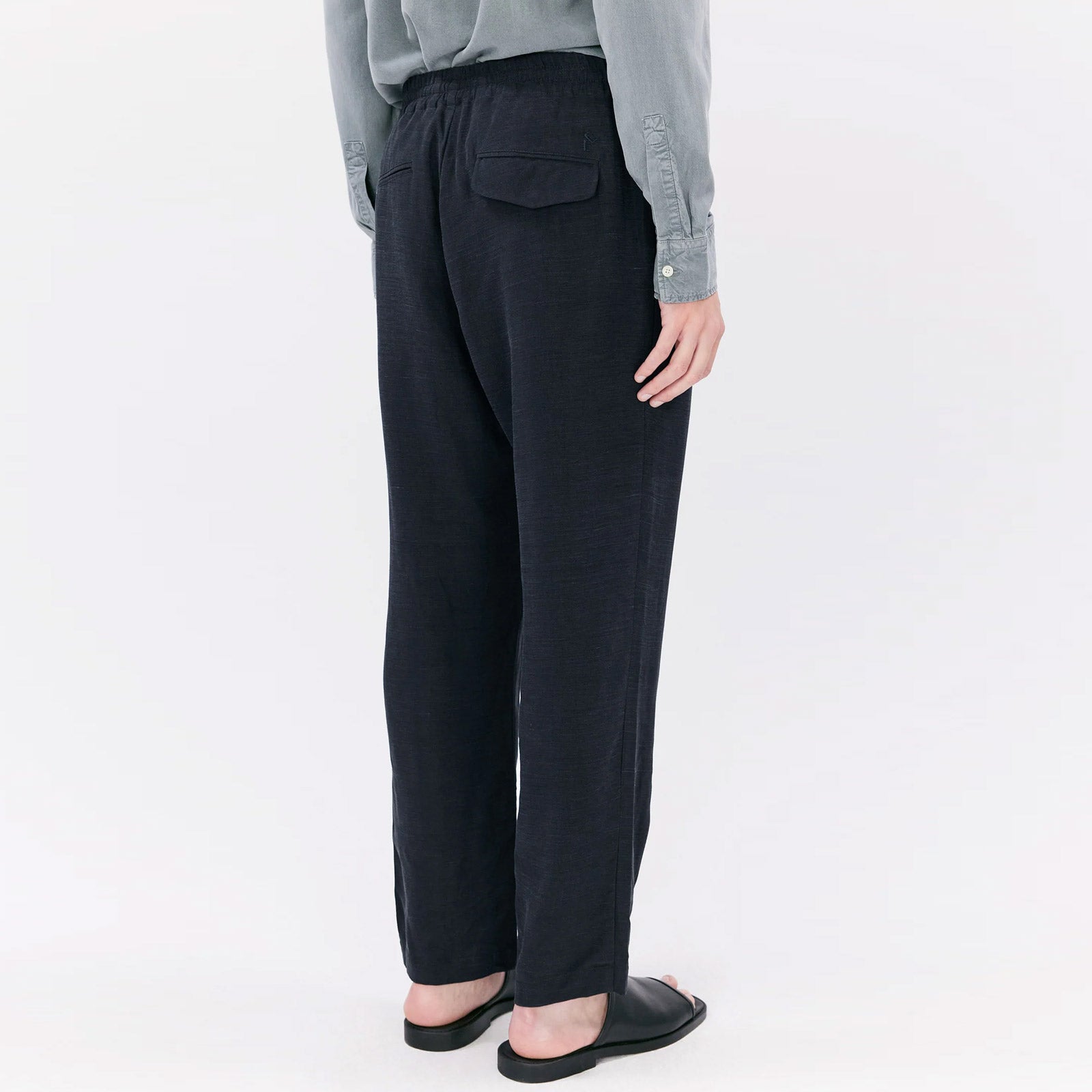 Johanson Linen Pant dark navy