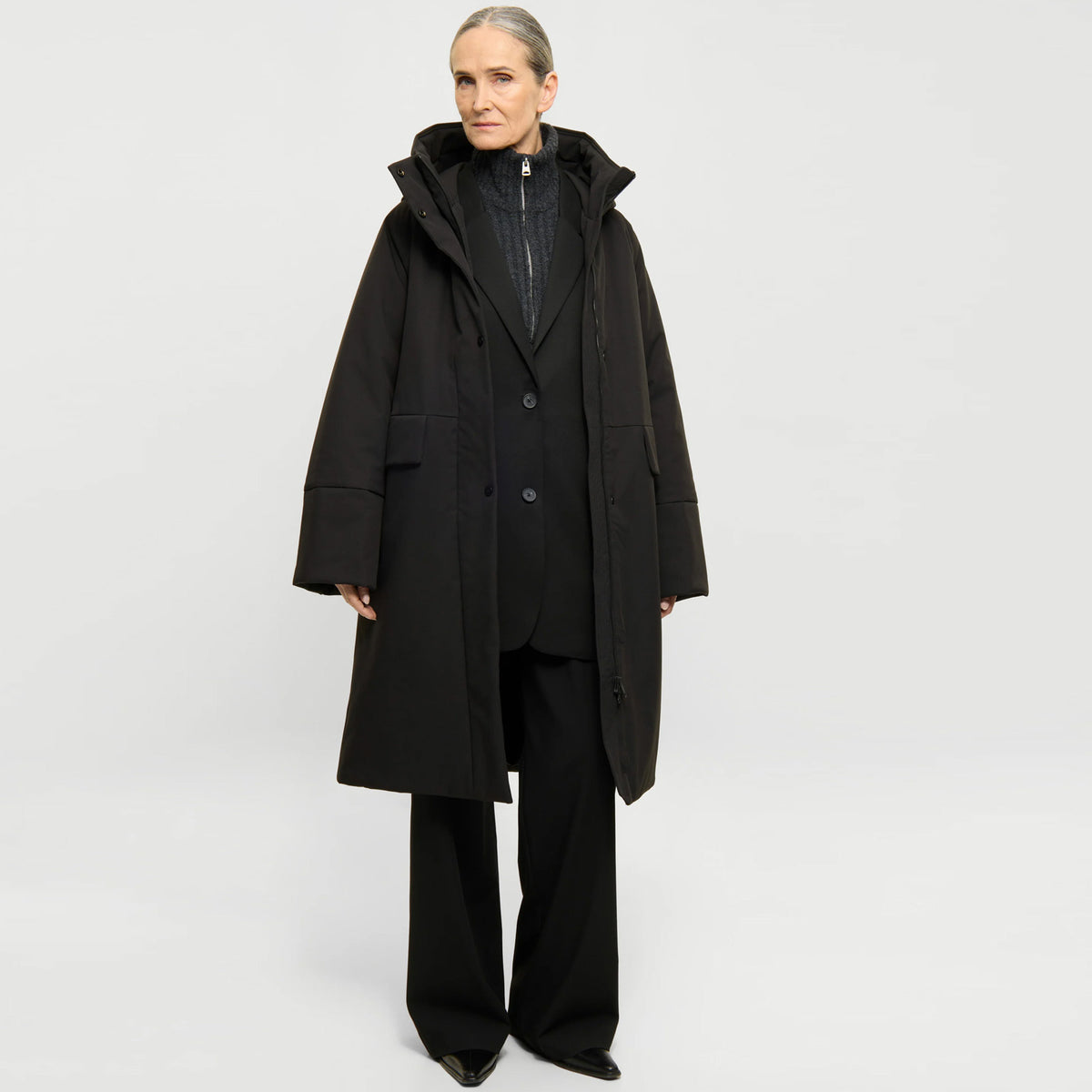 Mathea Cold Winter Parka black
