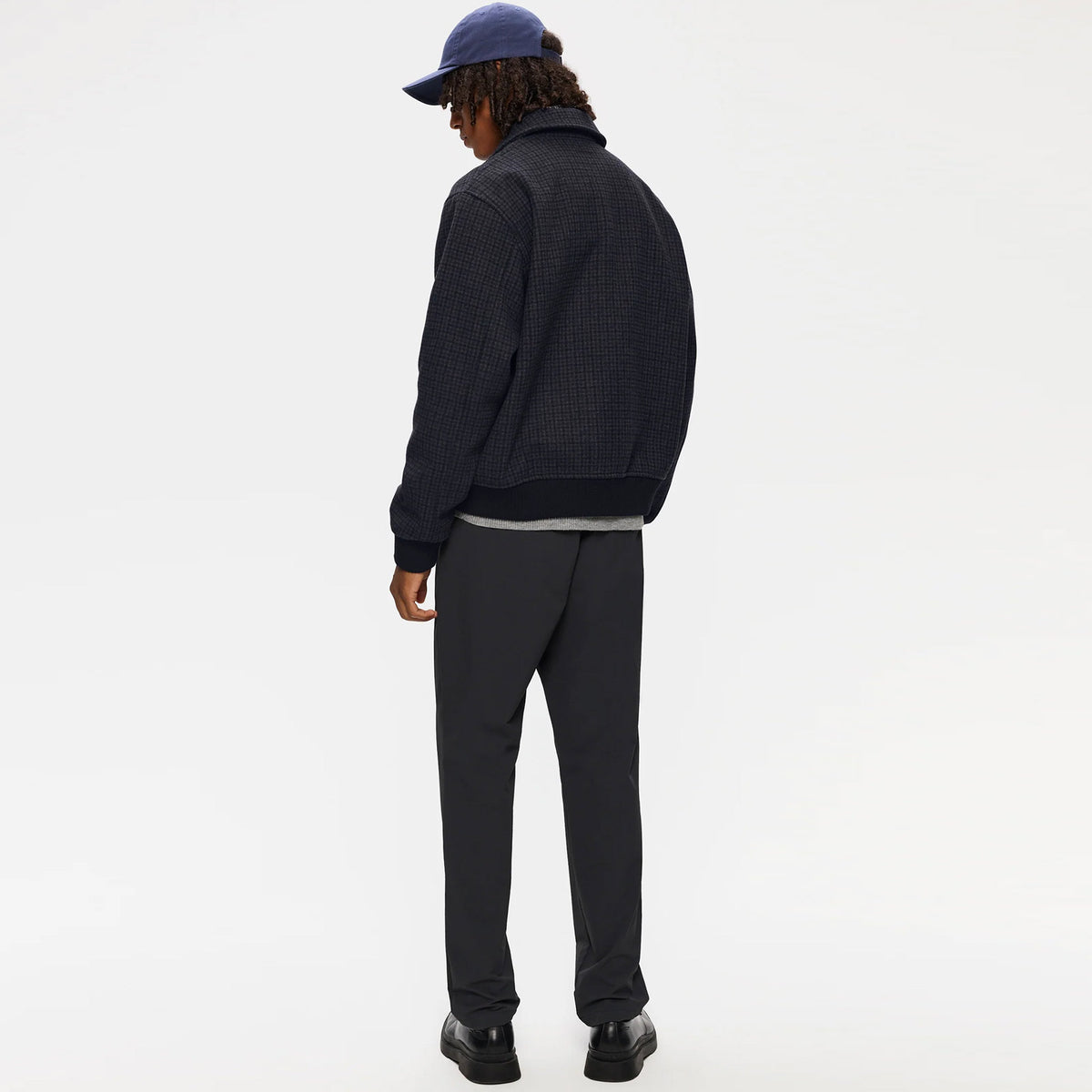 Narian Wool Jacket grey check