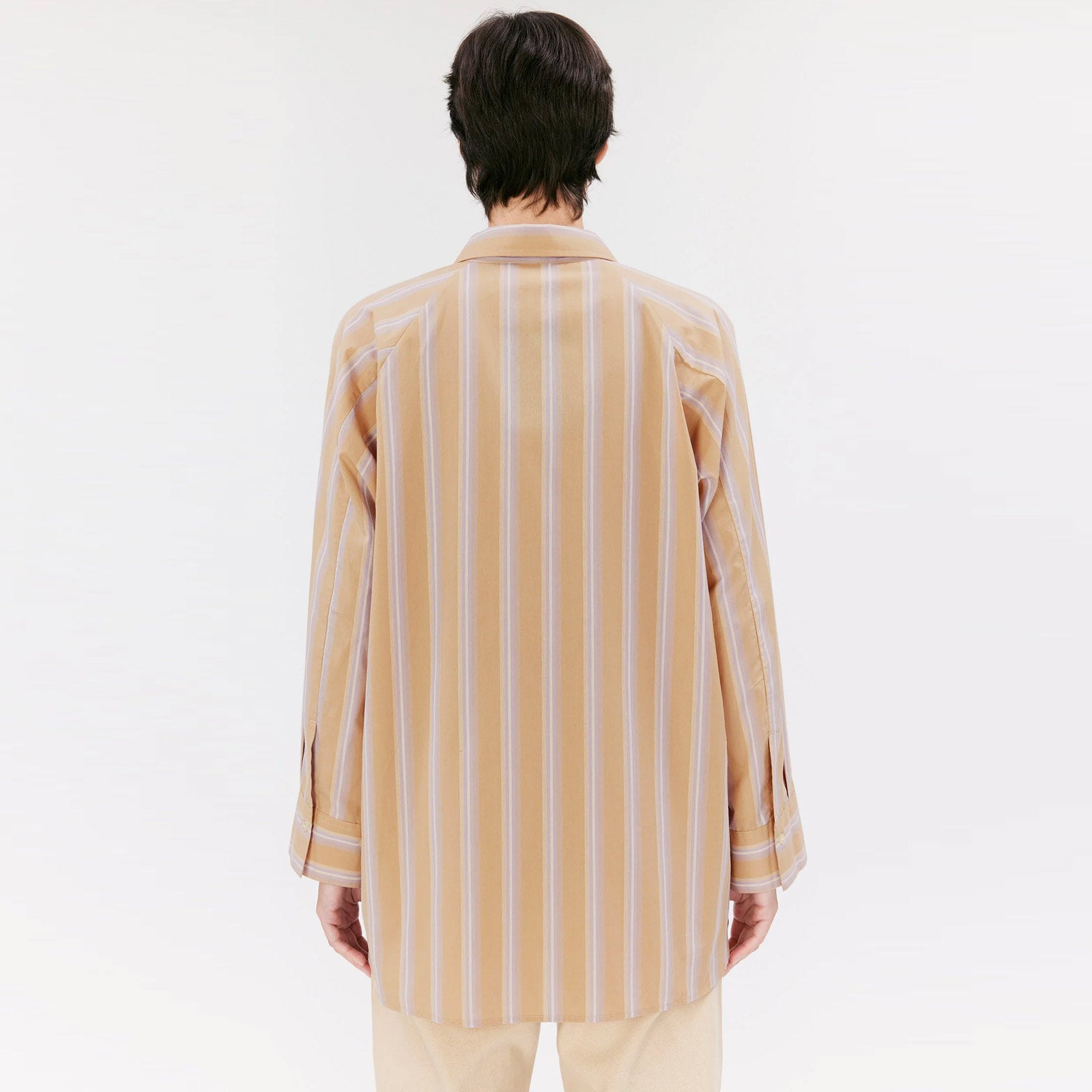 Noelle Blouse beige stripe