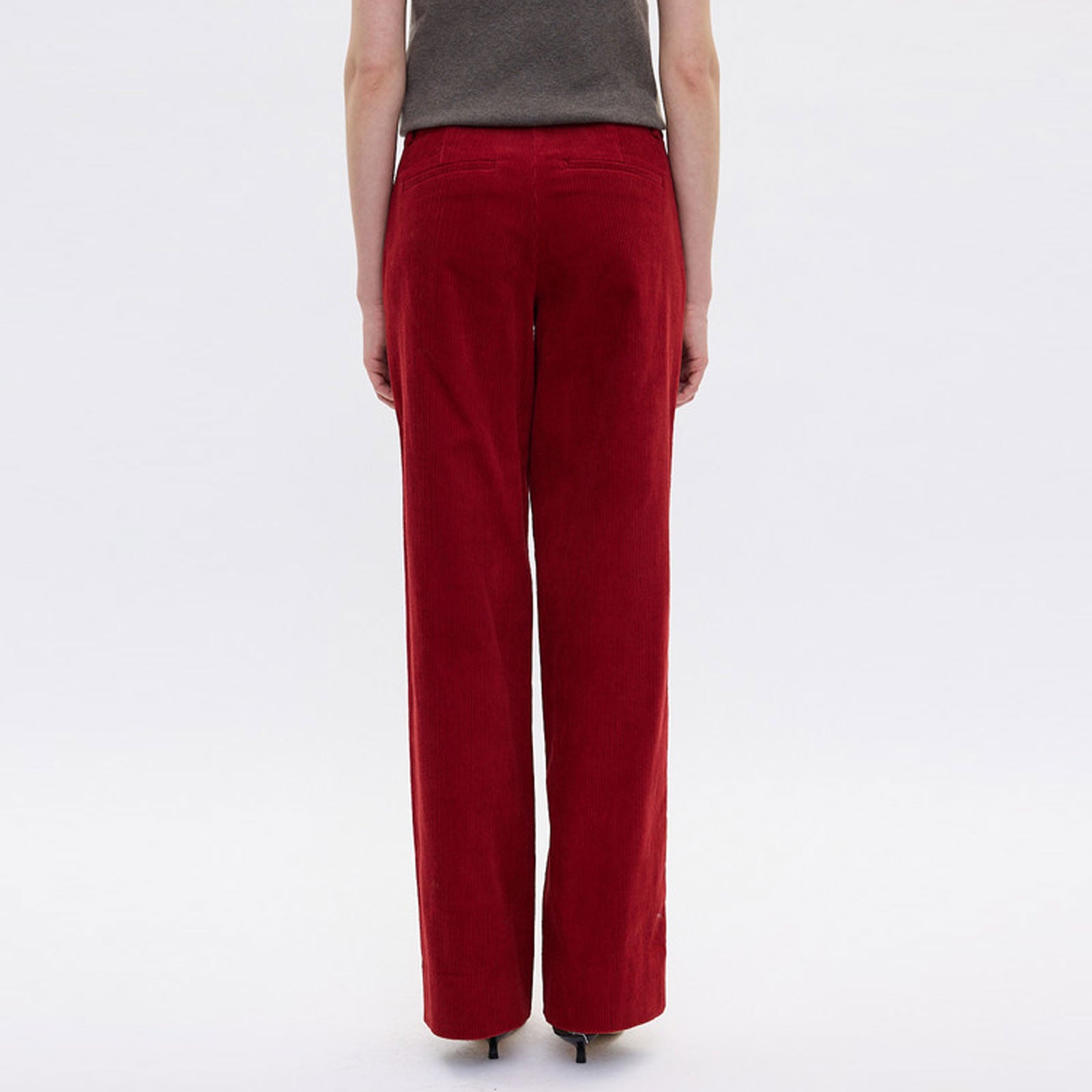 DenaFV Corduroy Regular 121 cranberry