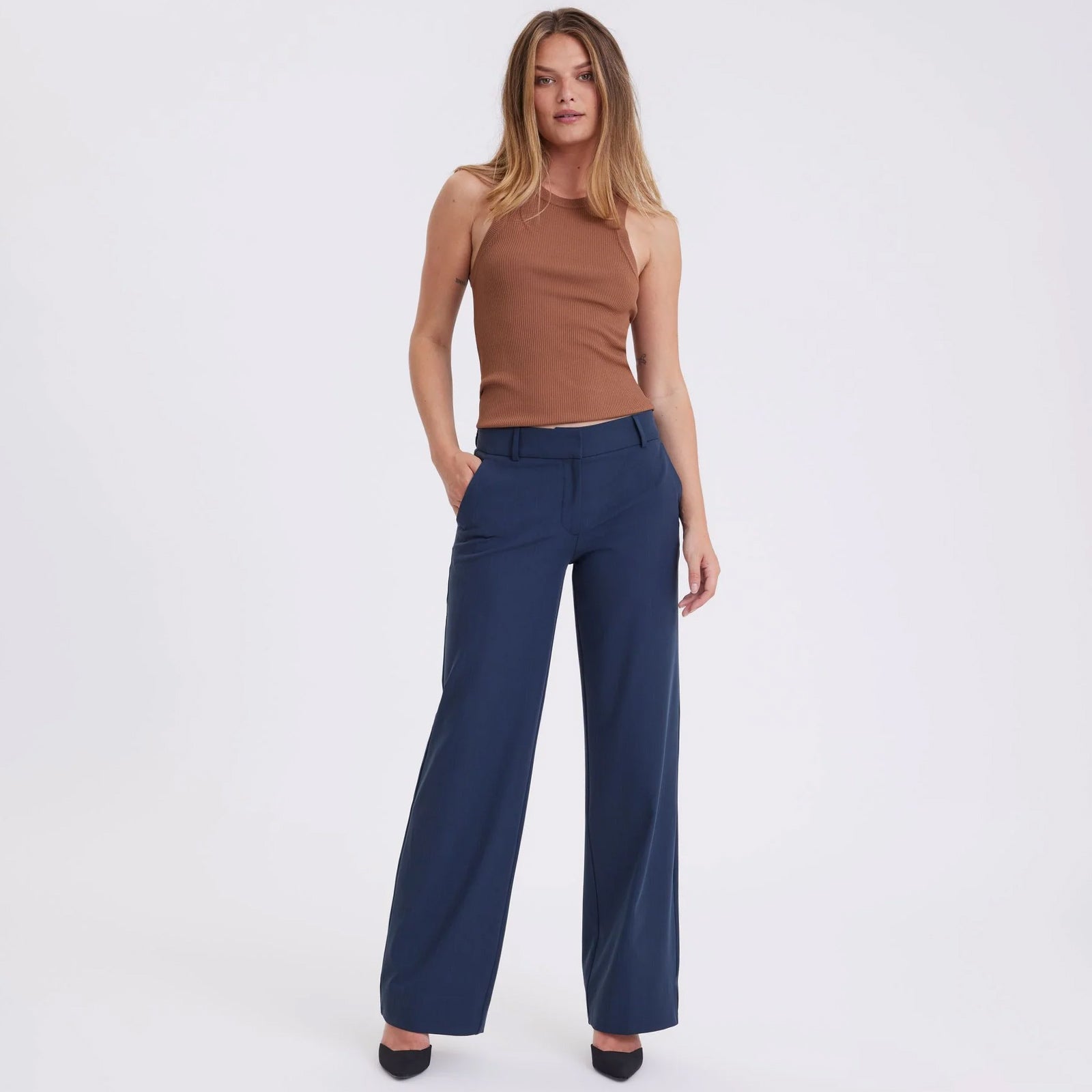 DenaFV Long 860 navy tonal pin