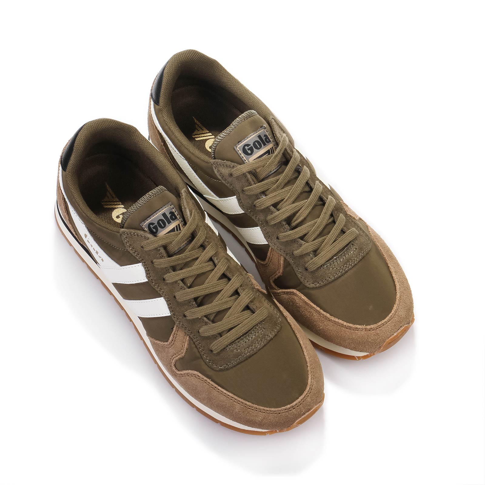 Daytona Chute khaki/tobacco/off white