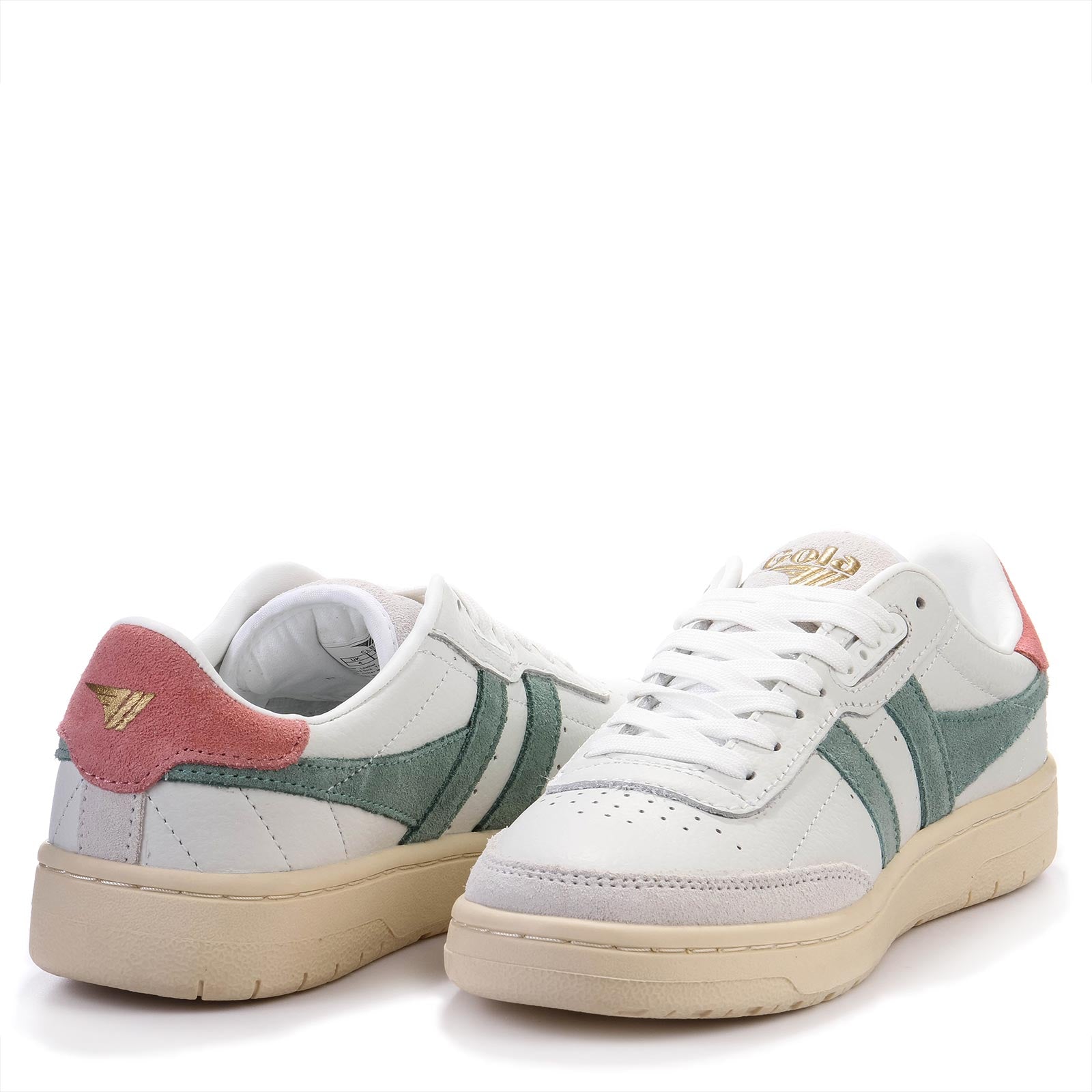 Falcon Classics white/green mist/coral pink