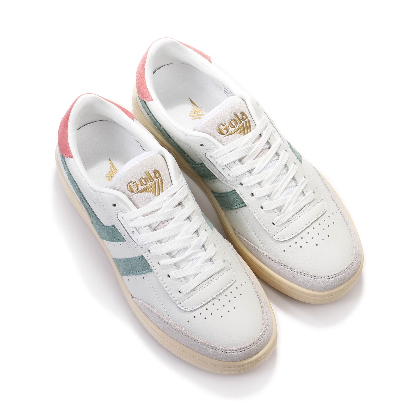 Falcon Classics white/green mist/coral pink