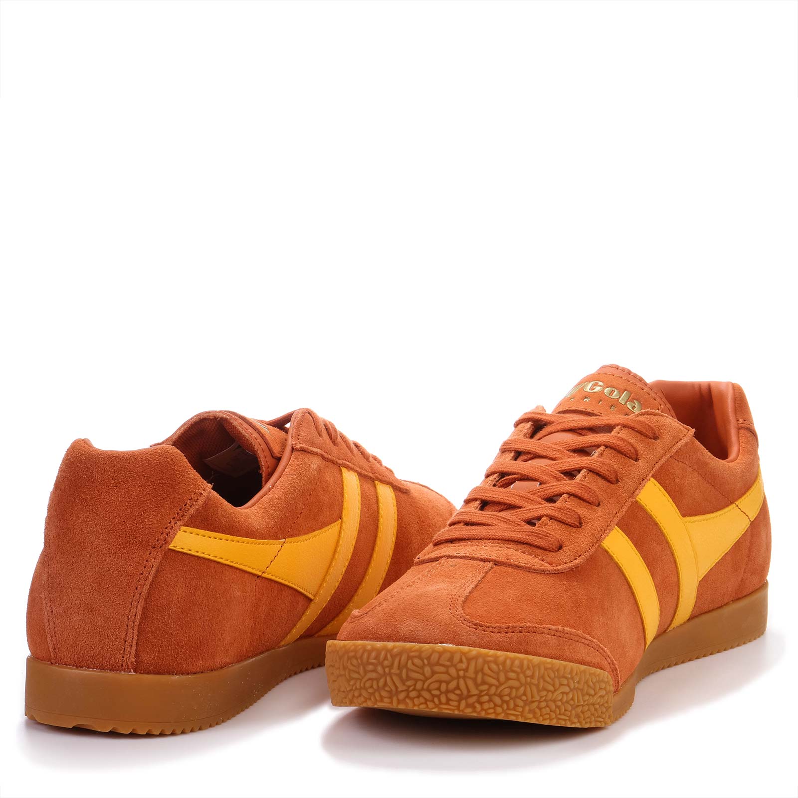 Harrier Suede moody orange/sun