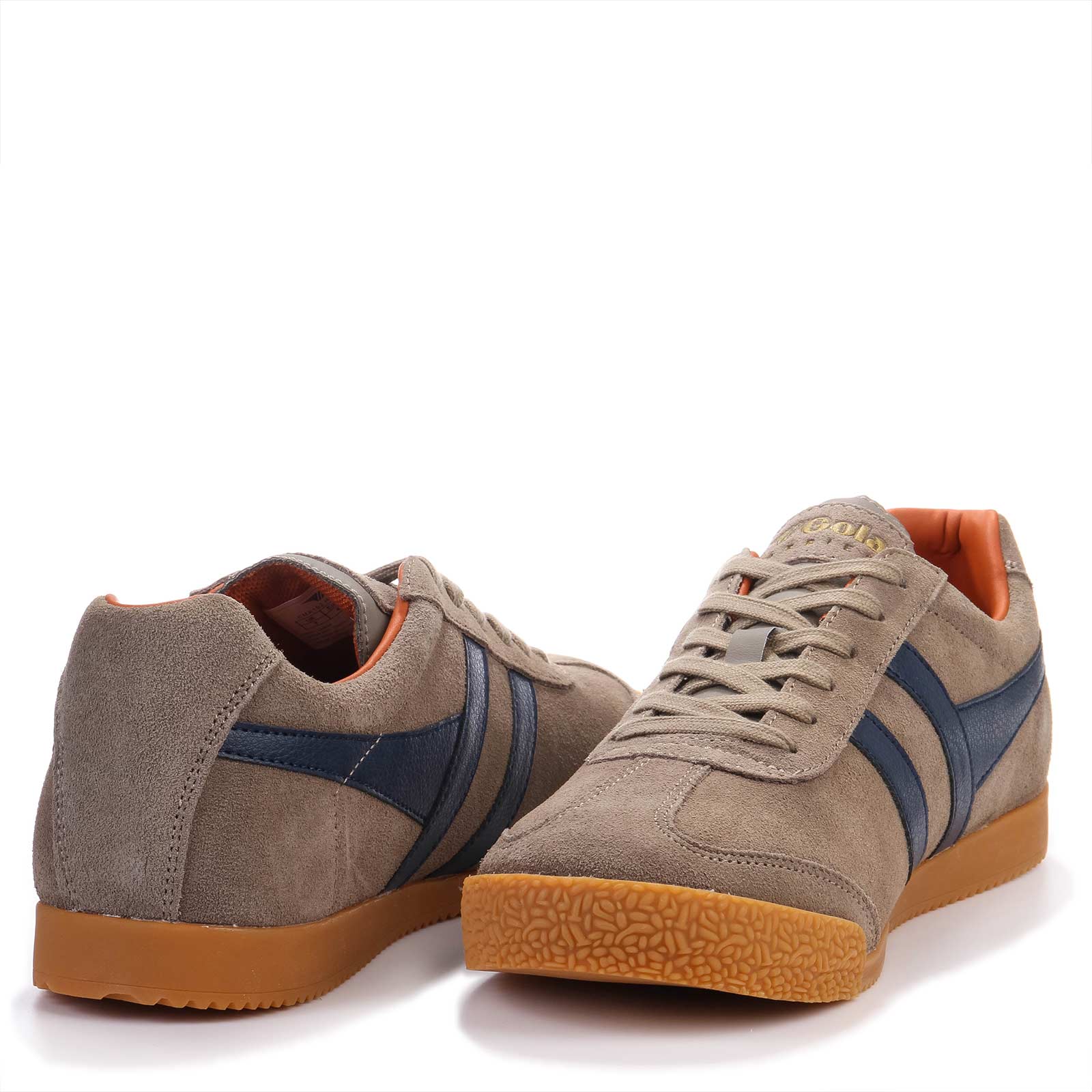 Harrier Suede rhino/navy/m.orange