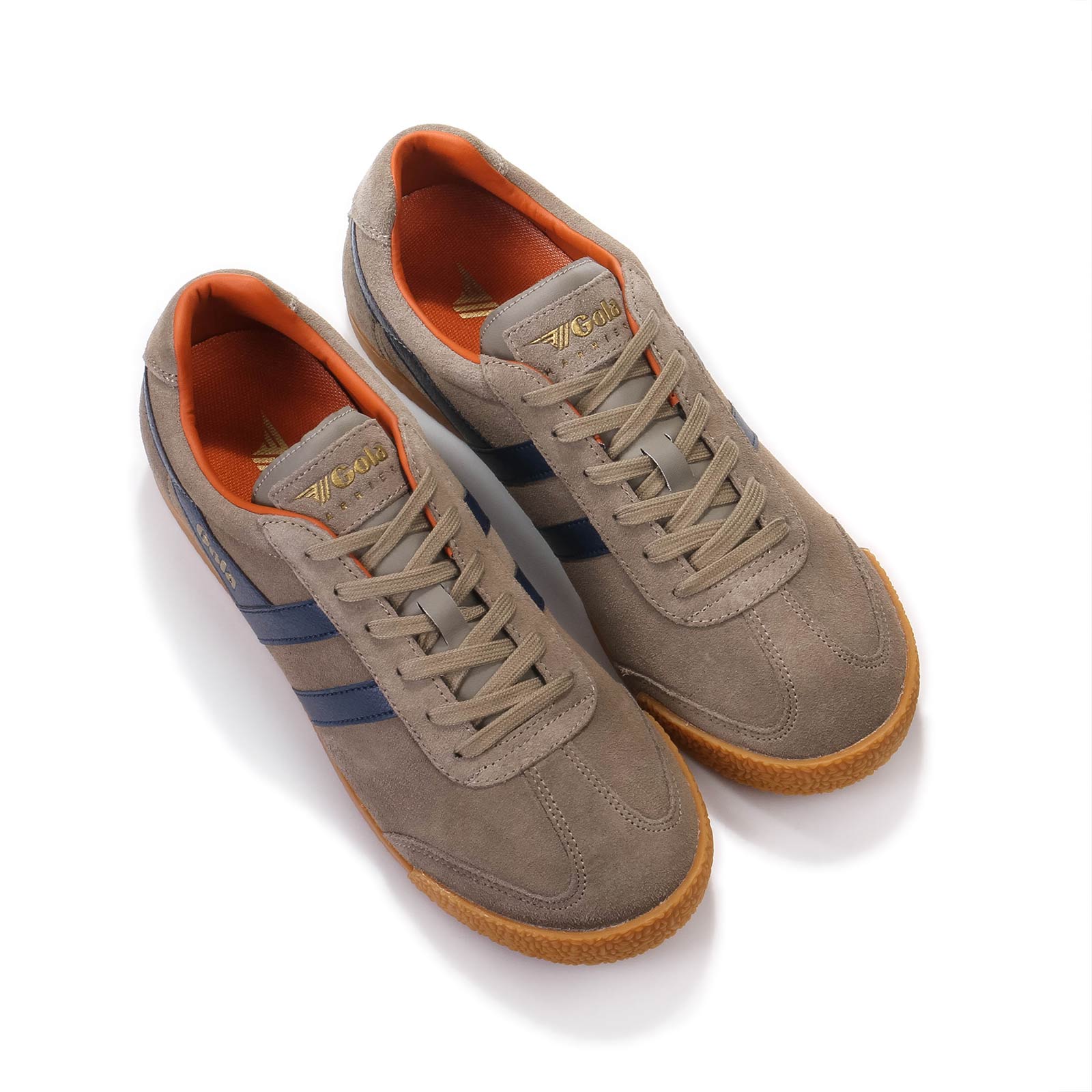 Harrier Suede rhino/navy/m.orange