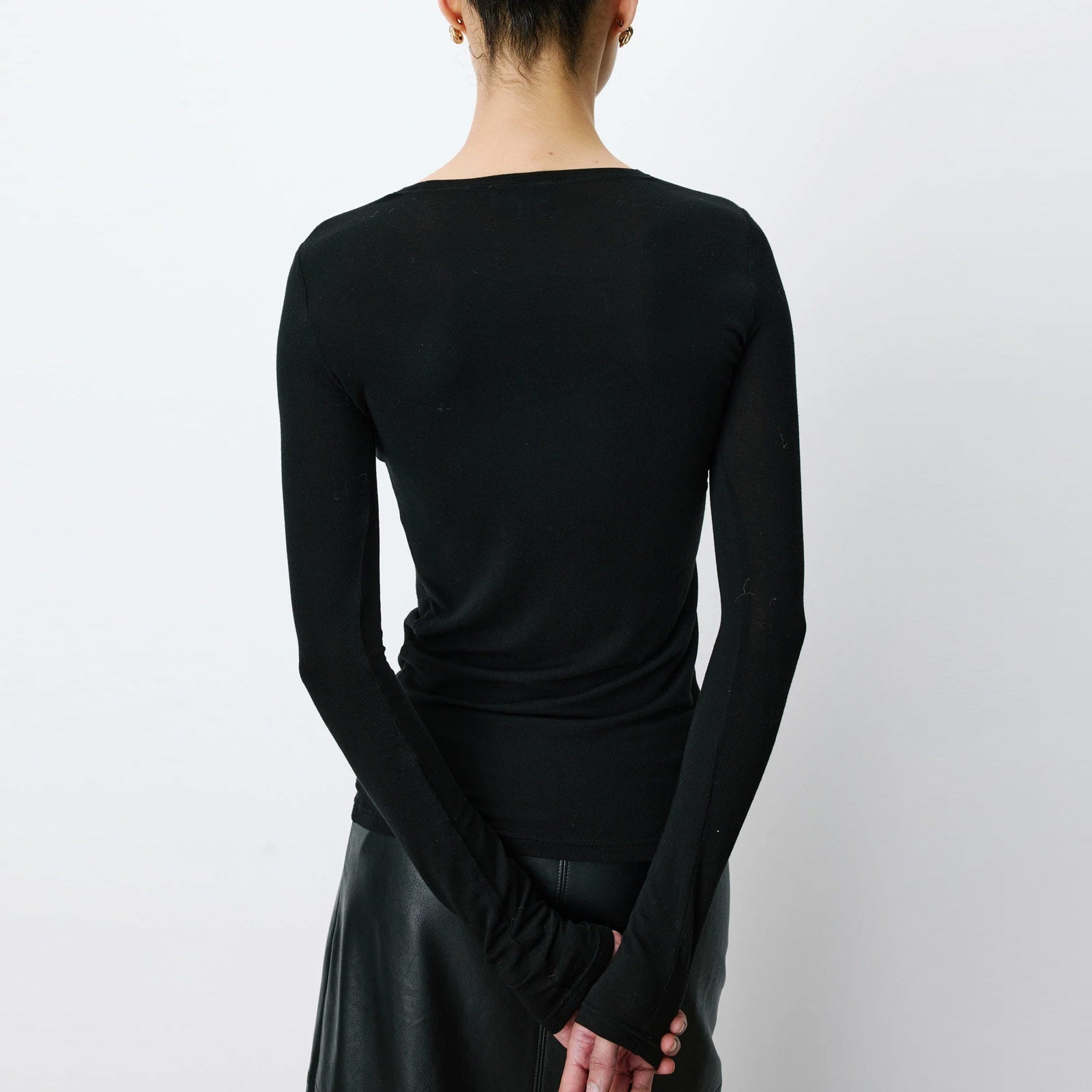 Alkias Longsleeve noir
