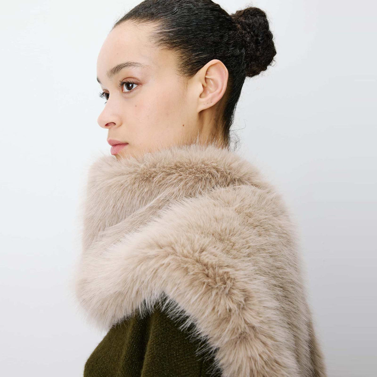 Amina Scarf grege