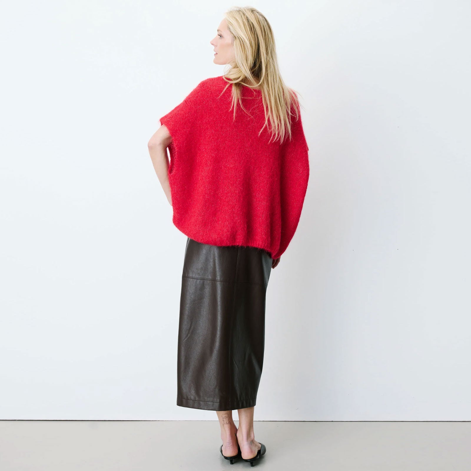 Atticus S/S Jumper rouge
