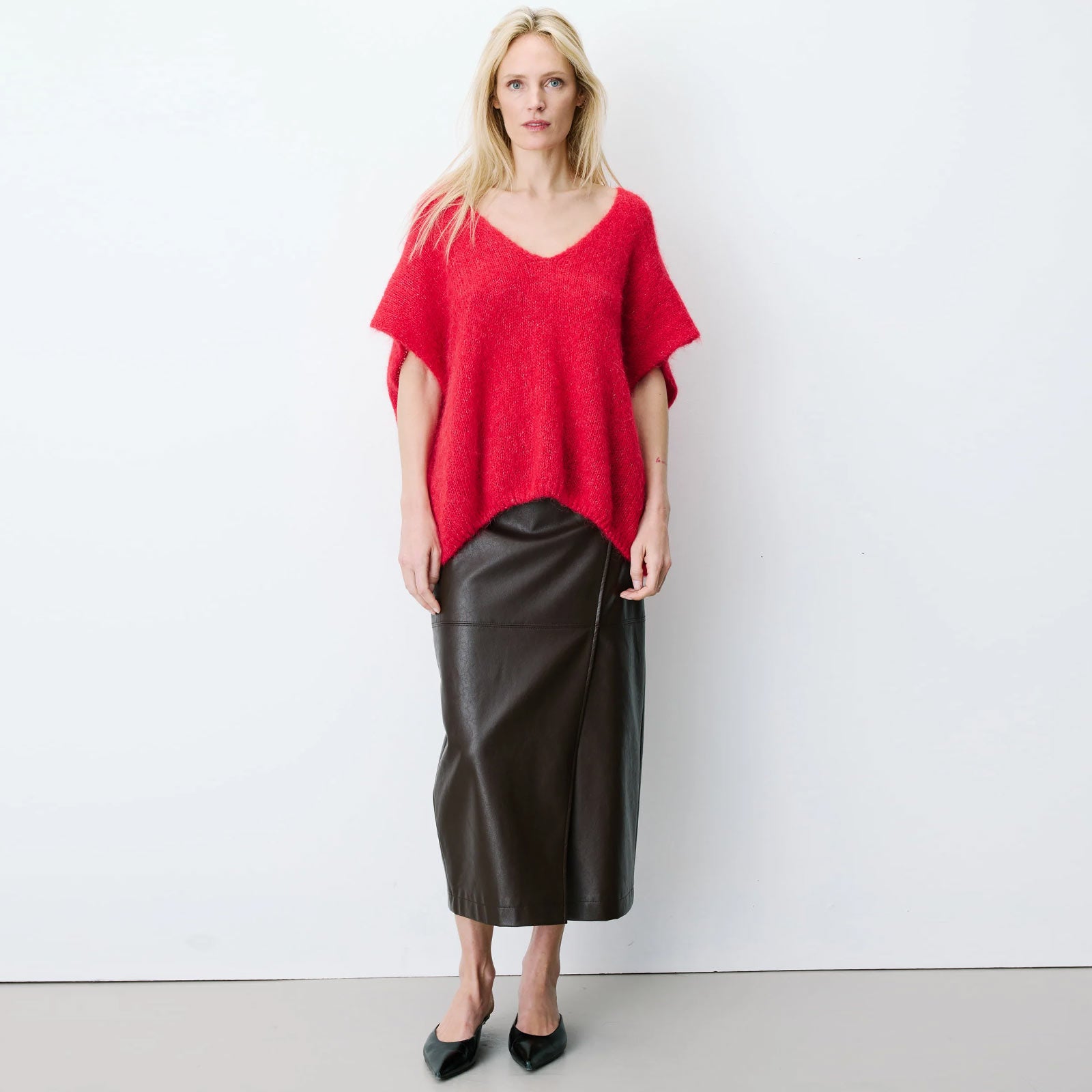 Atticus S/S Jumper rouge