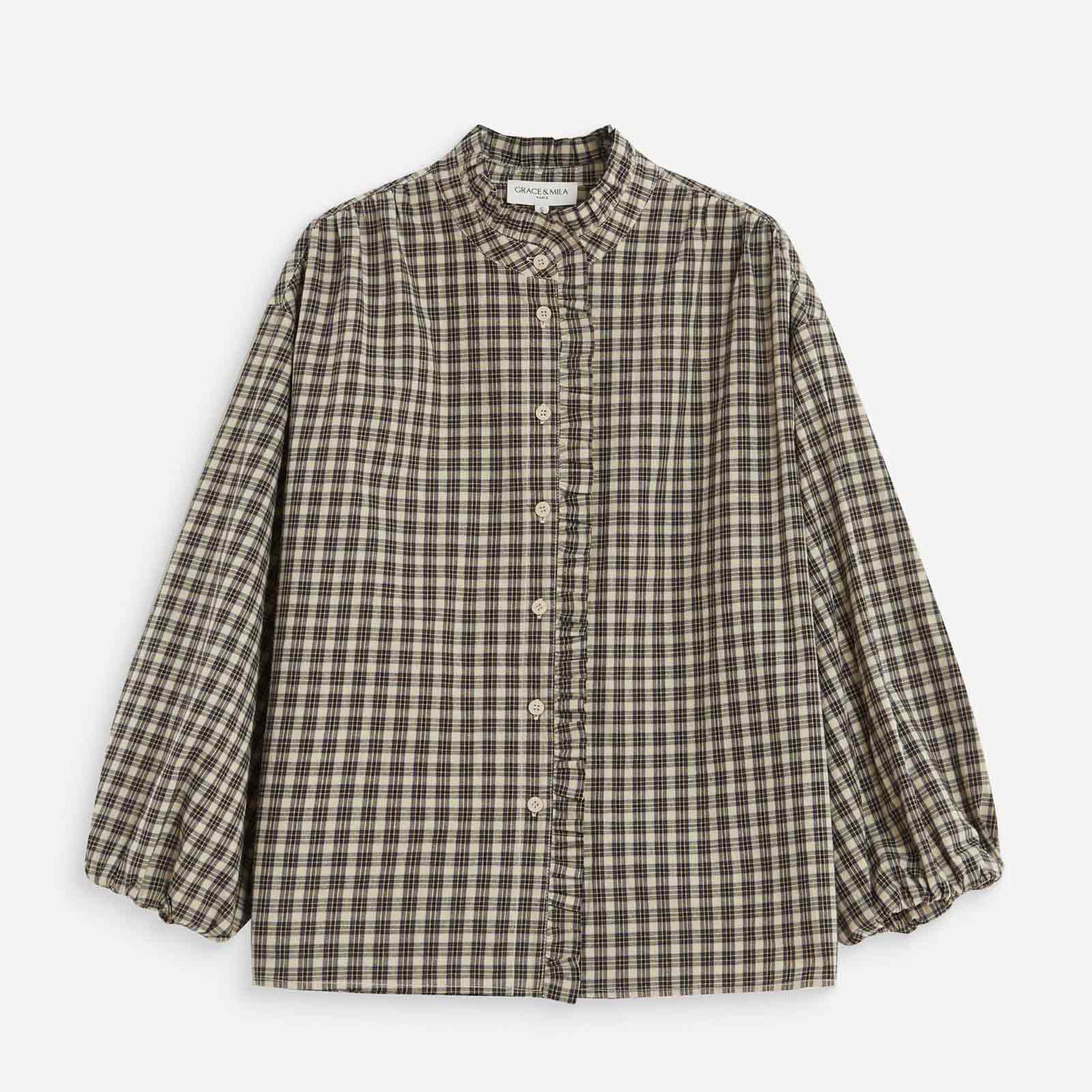 Adelie Blouse latte