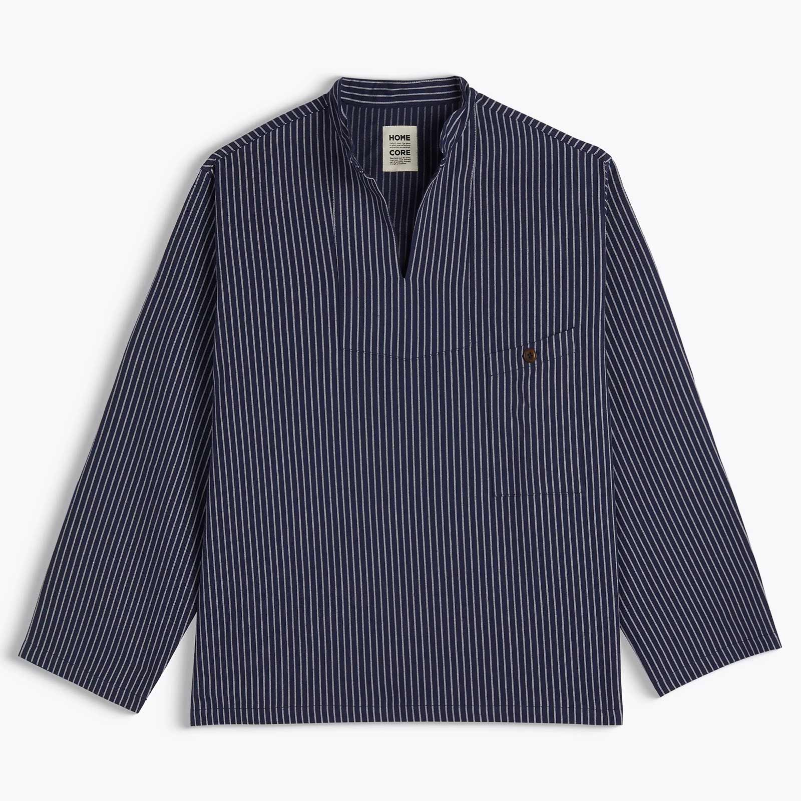 Kyos Stripes Shirt navy