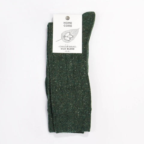 Silk Blend Socks green
