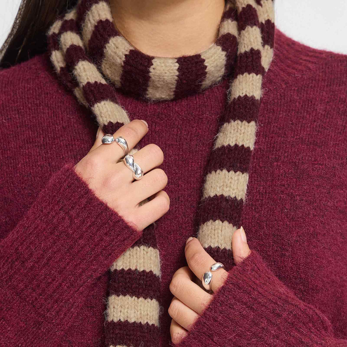 IARosemunde Scarf zinfandel
