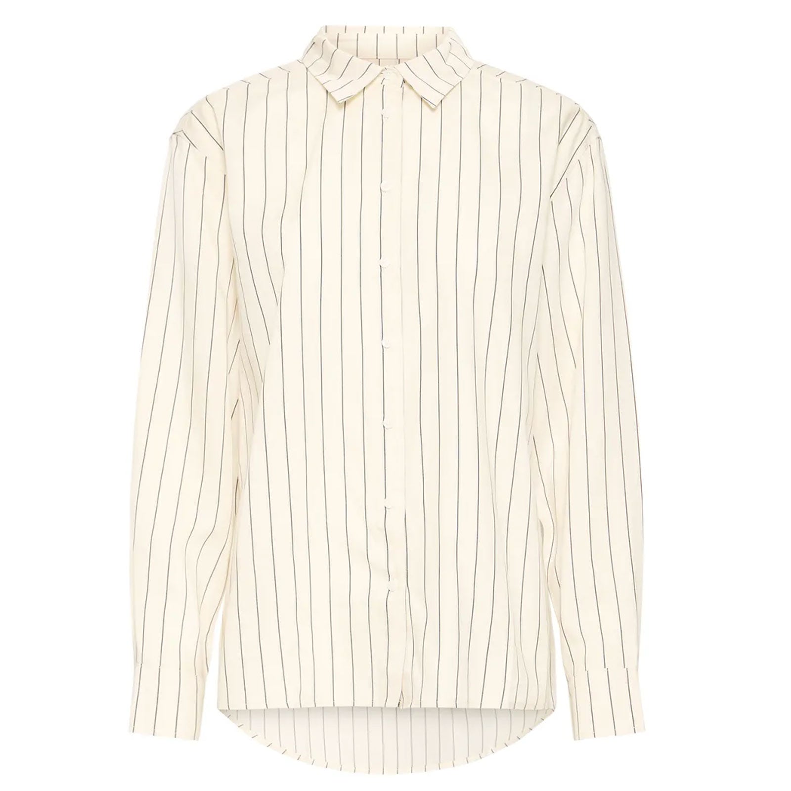 IHBeccos SH2 Shirt birch/black stripe ICHI