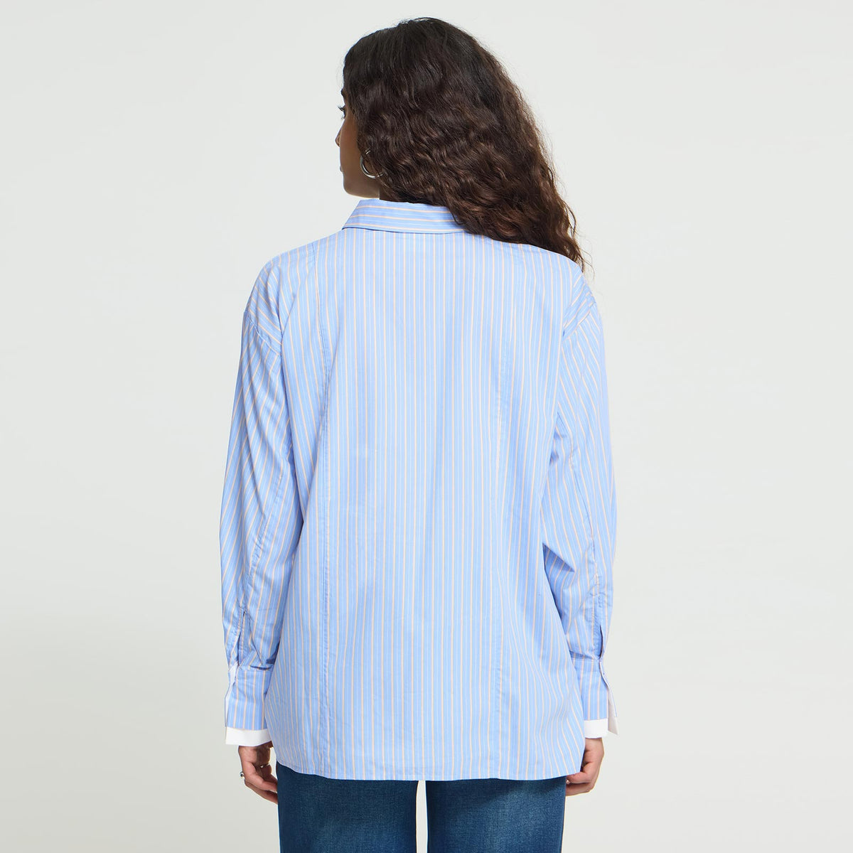 IHFlinna Blouse blue stripe