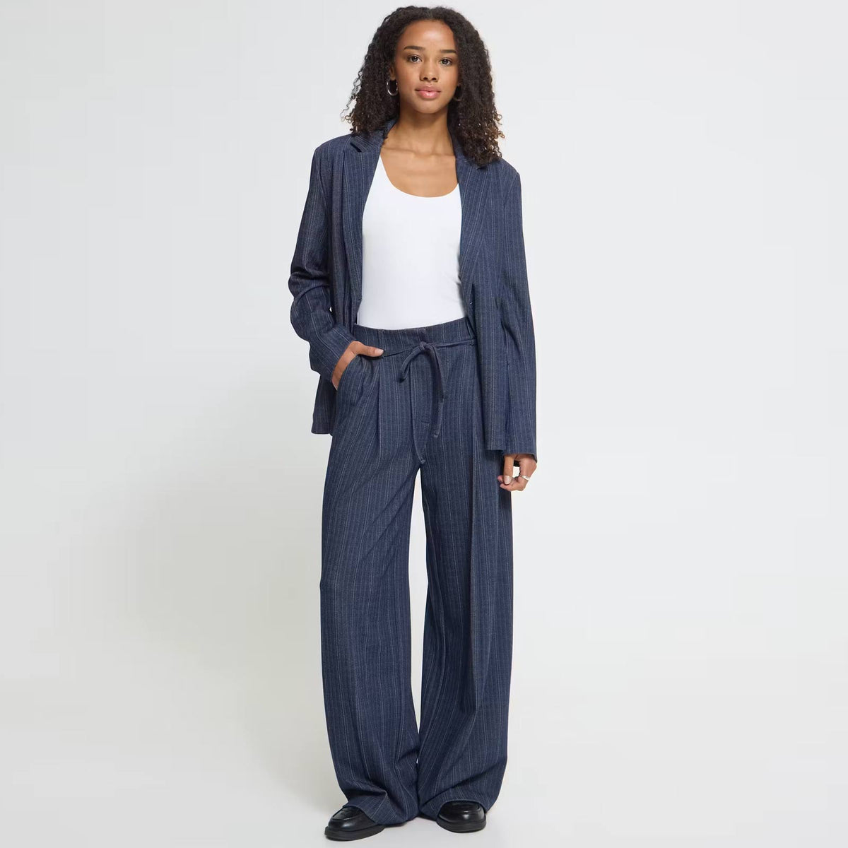 IHKate Pinelle Wide Pants dark blue