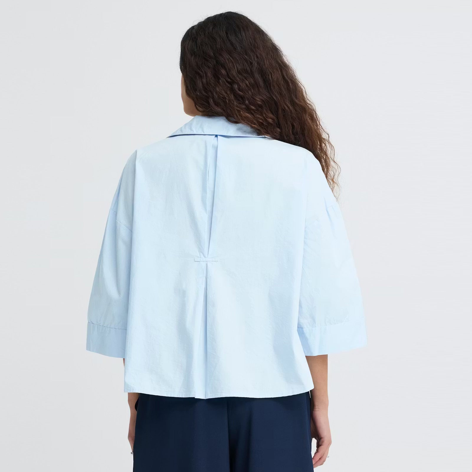 IHLuanne Shirt floaty blue ICHI