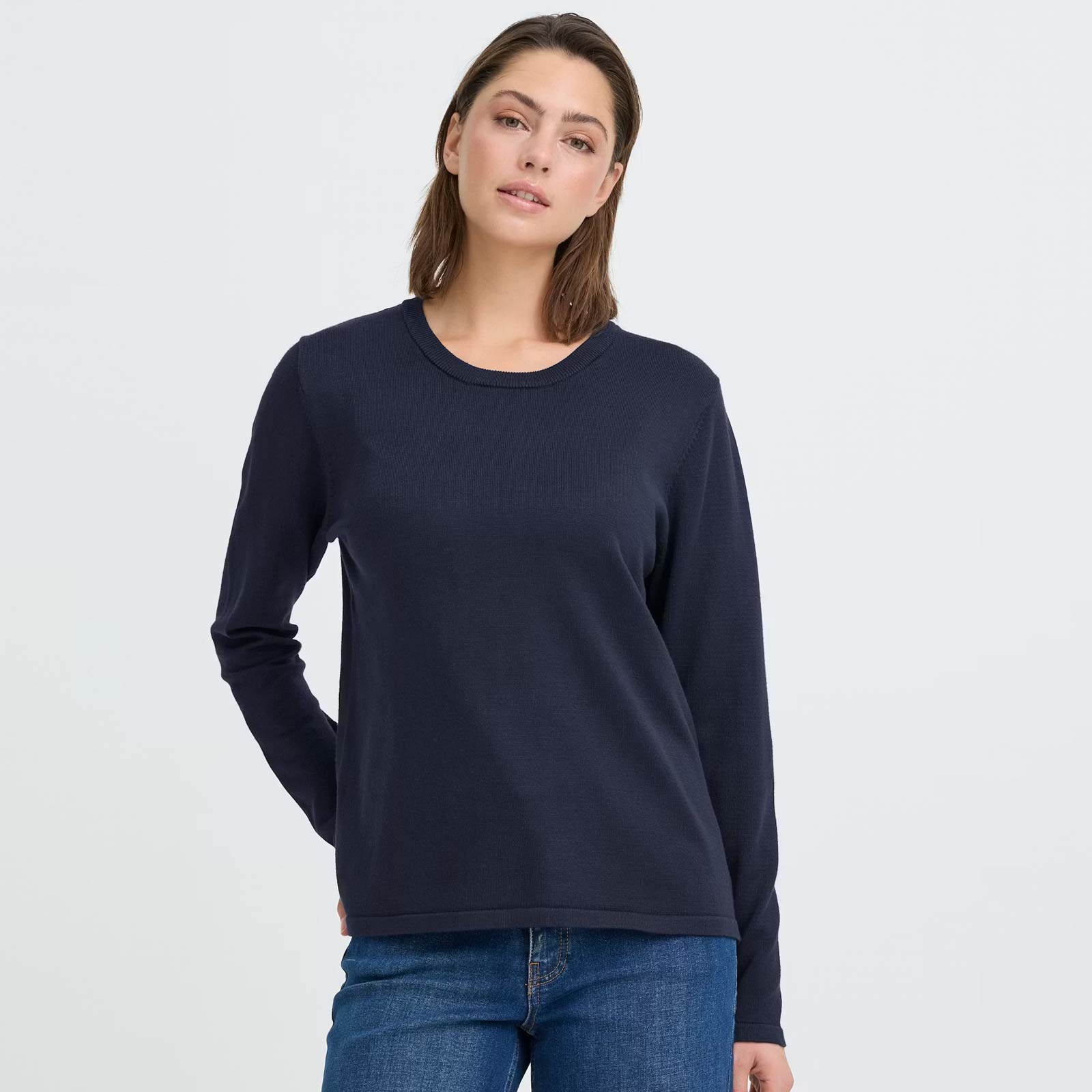 IHLulus O-Neck Sewatshirt navy