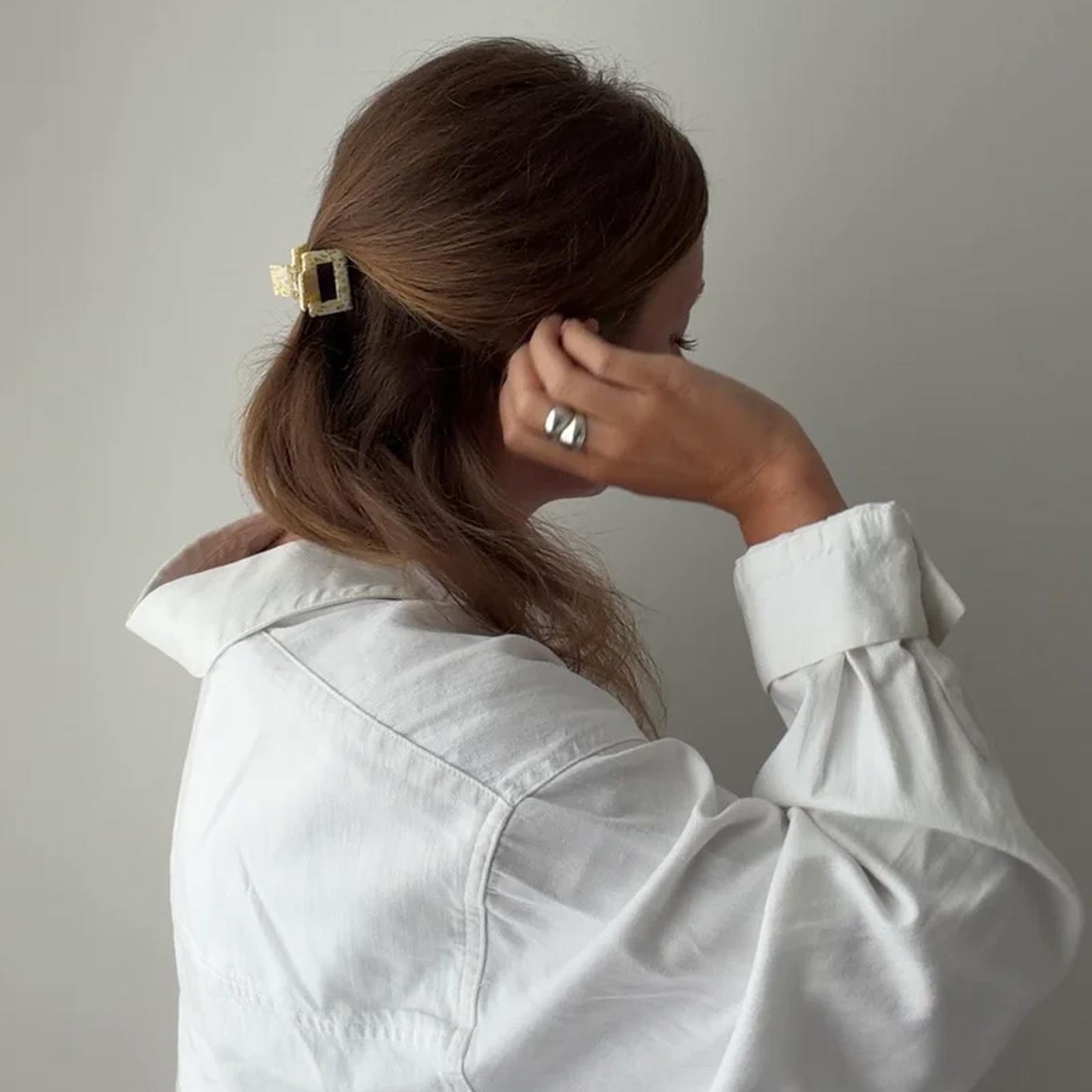 Ava Clip butter dots