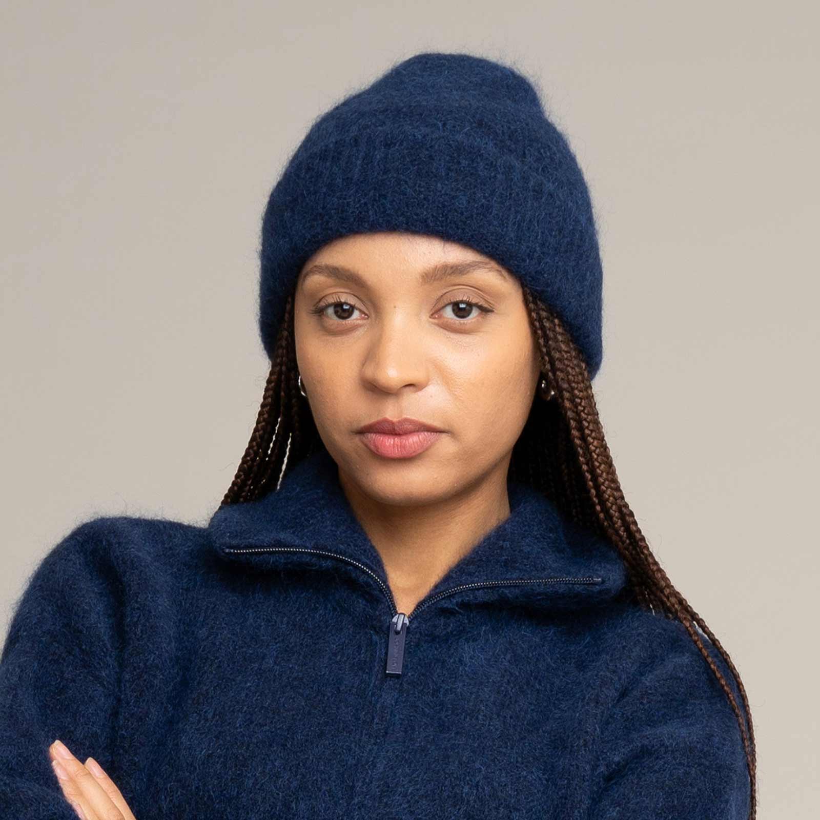 Kamil Beanie midnight blue