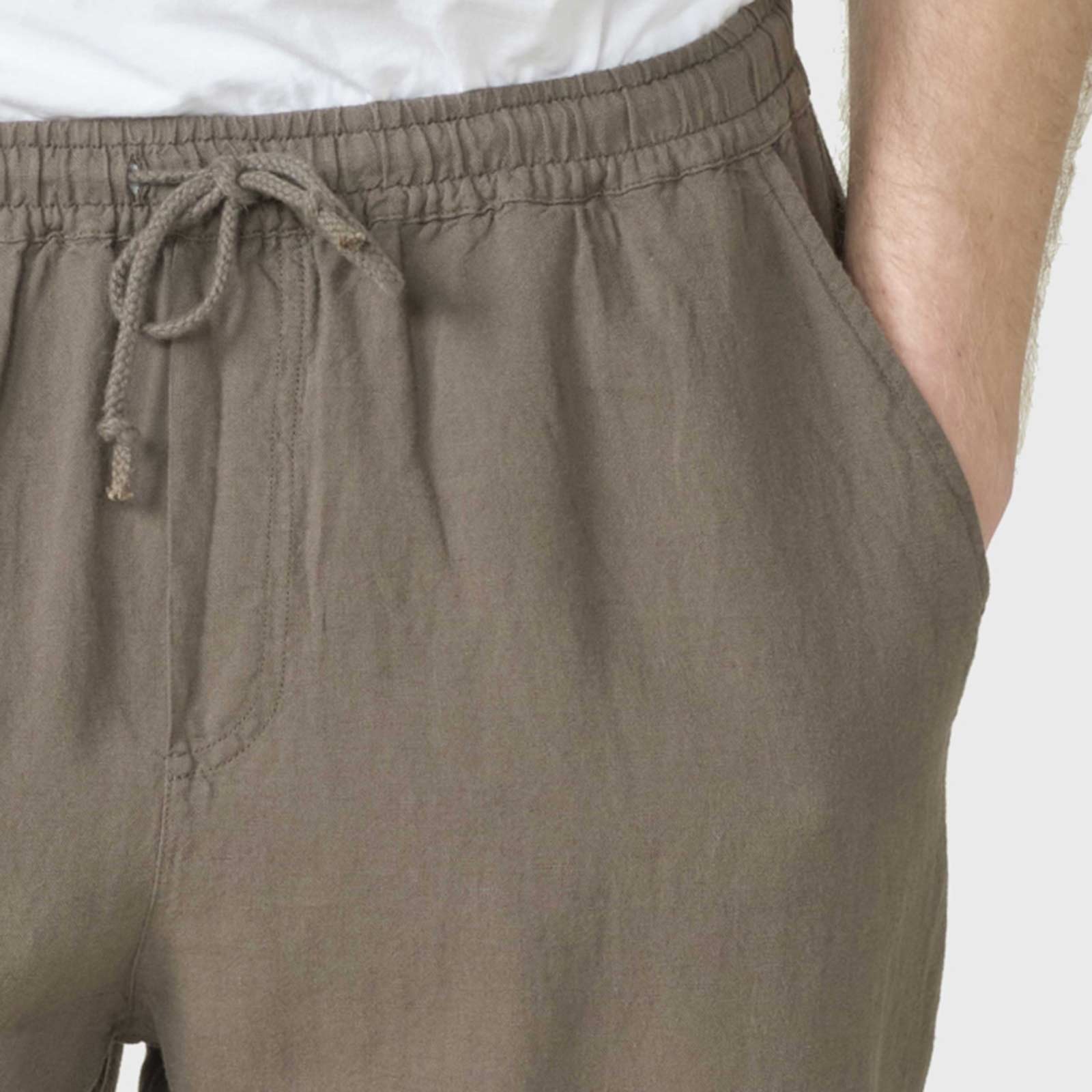 Jens Linen Pants taupe Klitmøller Collective