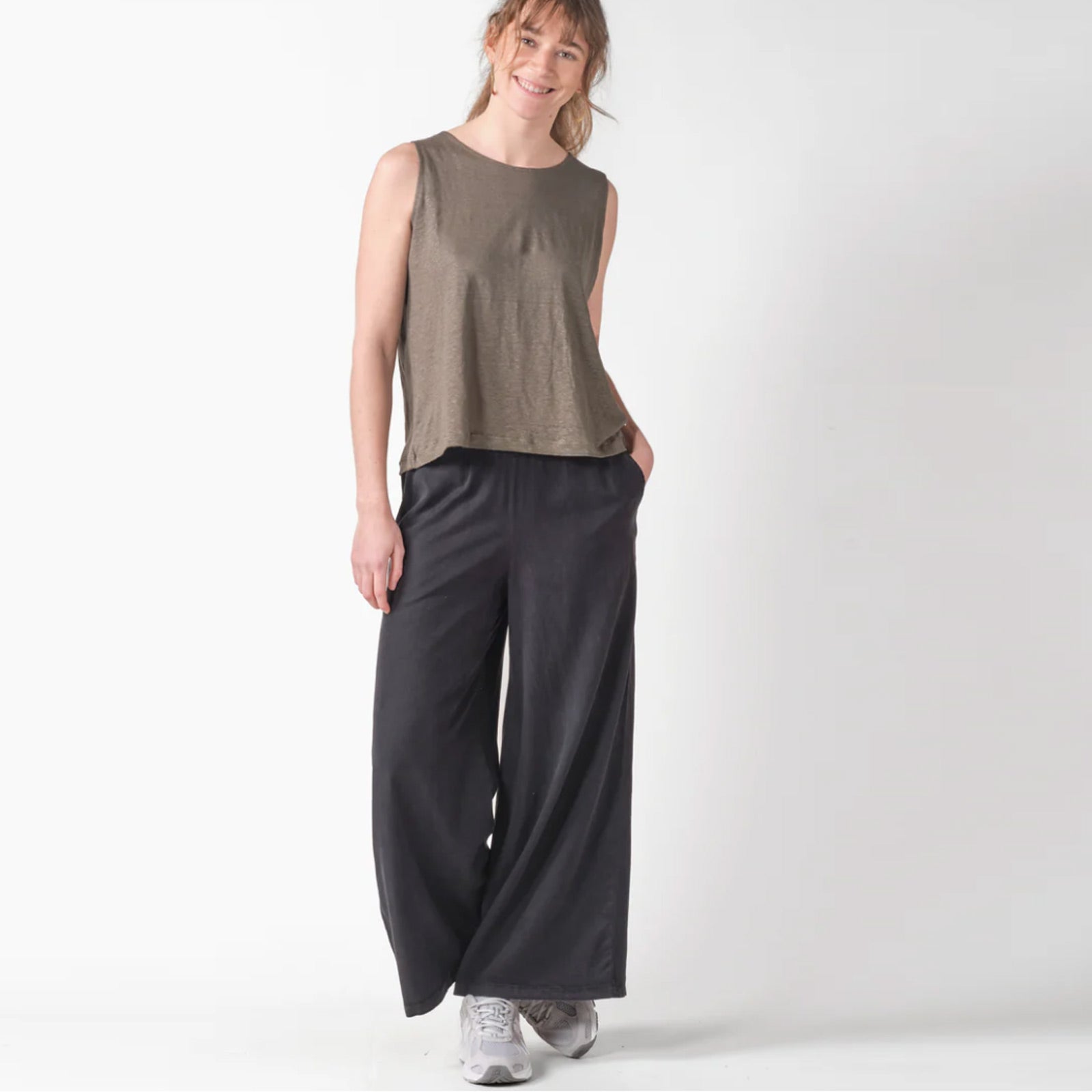 Kaja Lyocell Pants black Klitmøller Collective