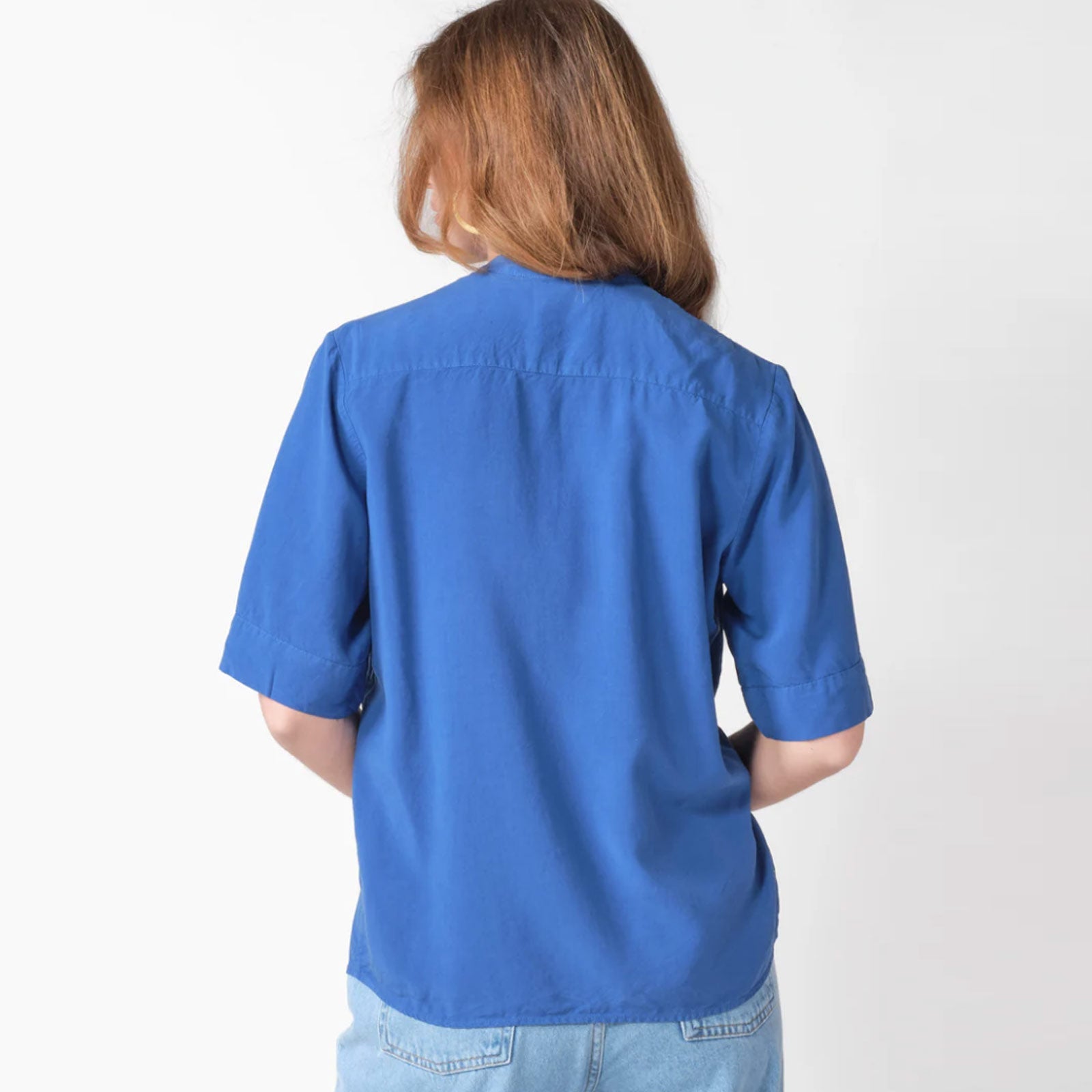 Solrun Shirt surf blue Klitmøller Collective
