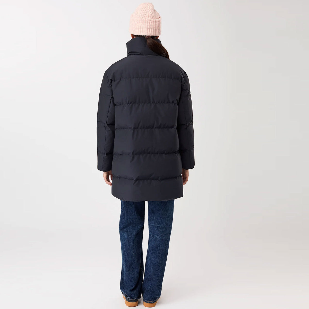 Collar Jacket navy
