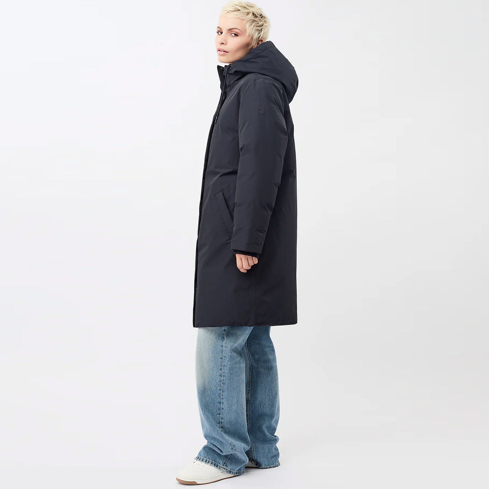 Karron Coat navy LangerChen