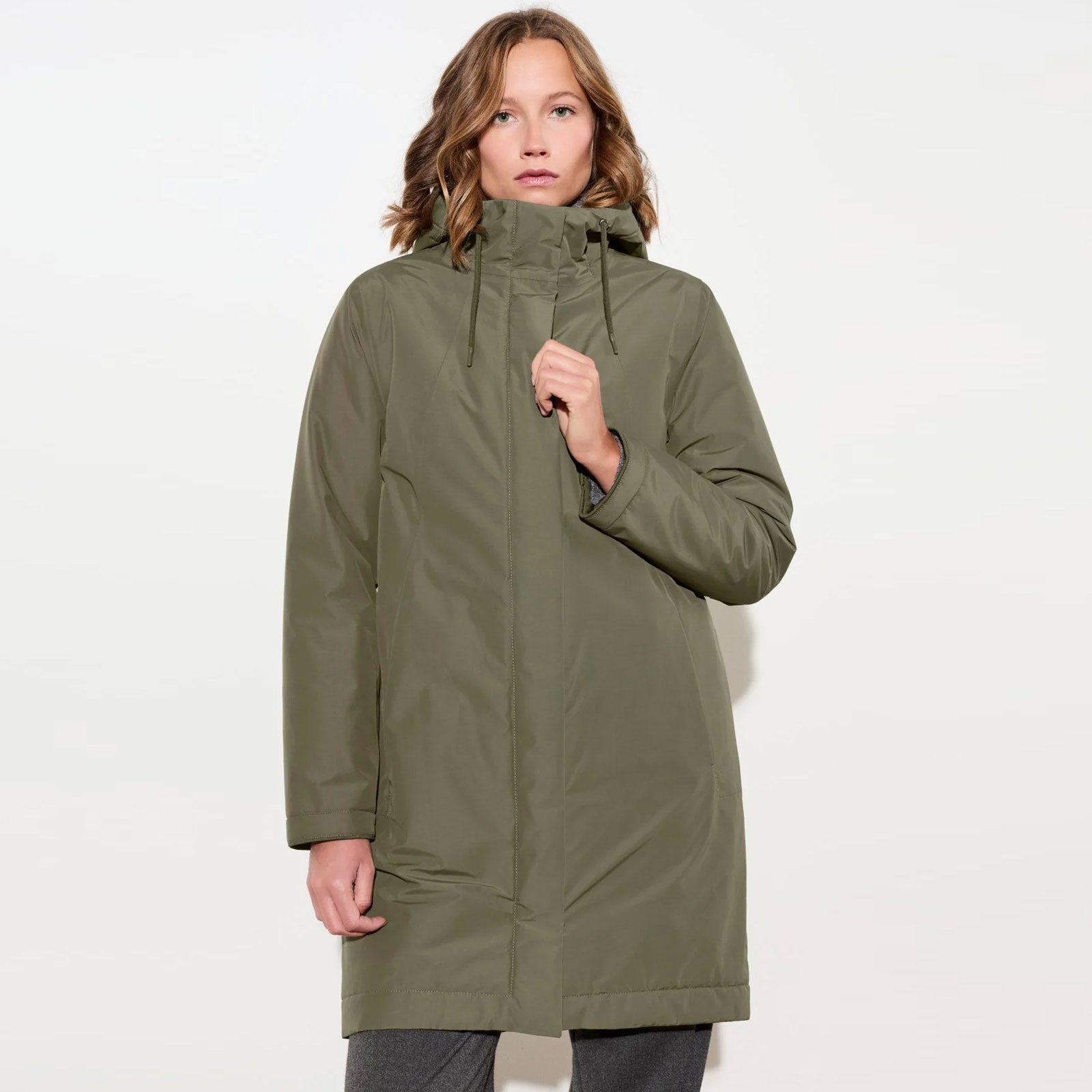 Long Parka olive