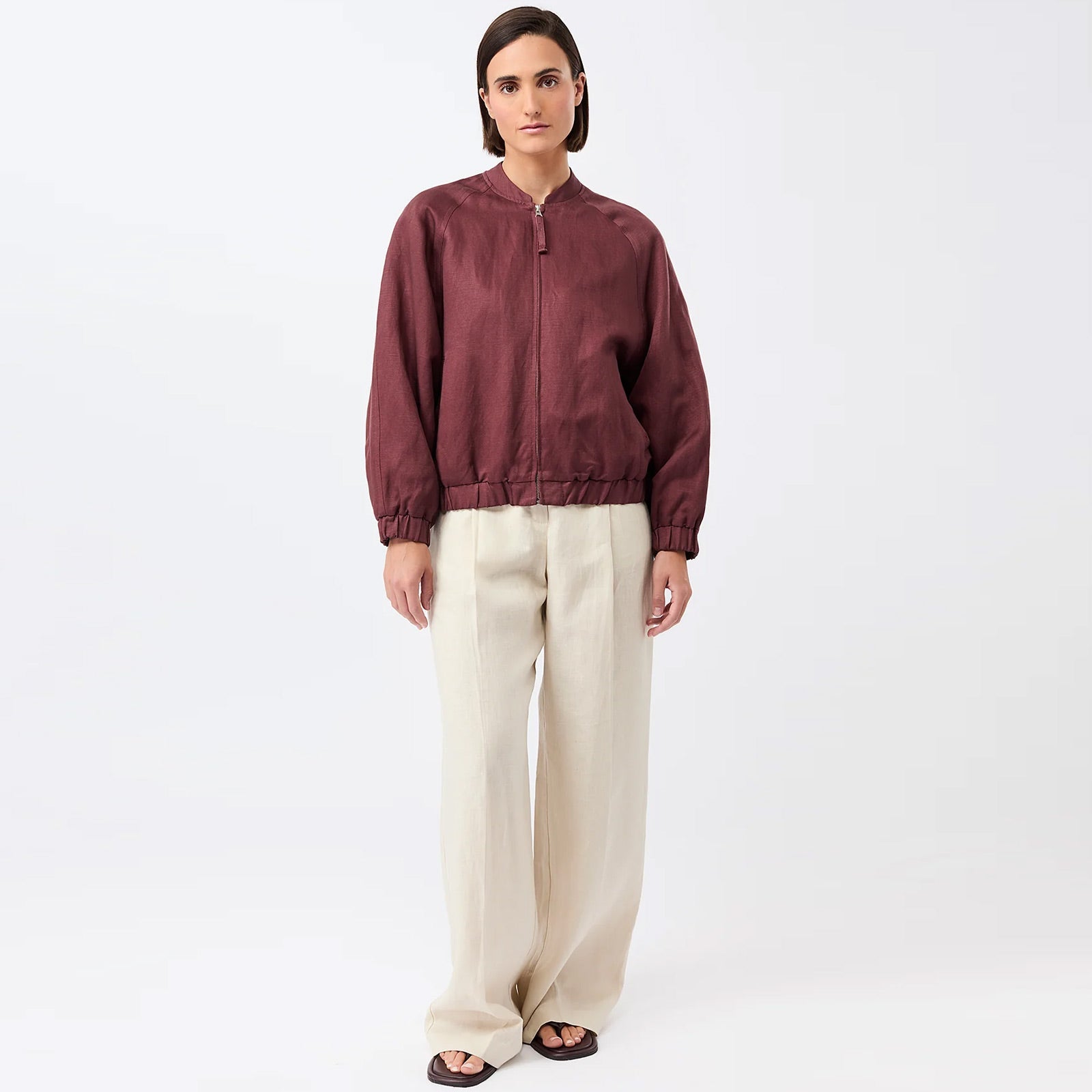 Noora Blouson Jacket rubywood LangerChen
