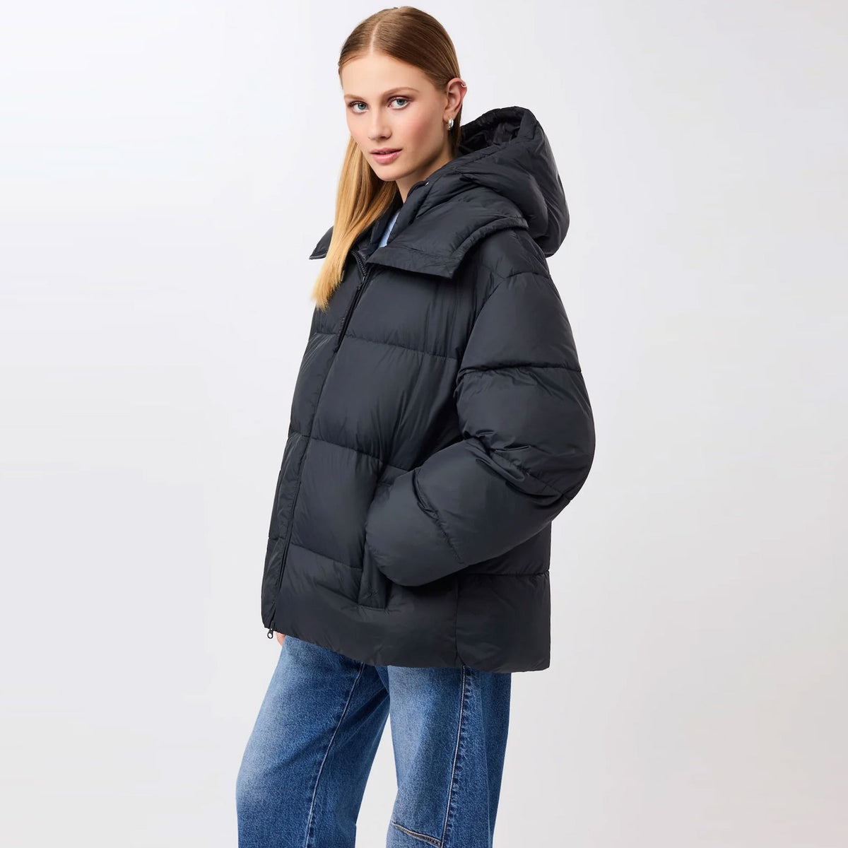 Padded Collar Jacket midnight