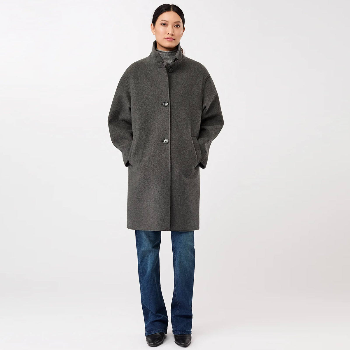 Short Coat platinum