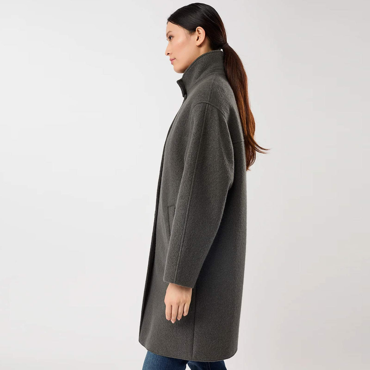 Short Coat platinum
